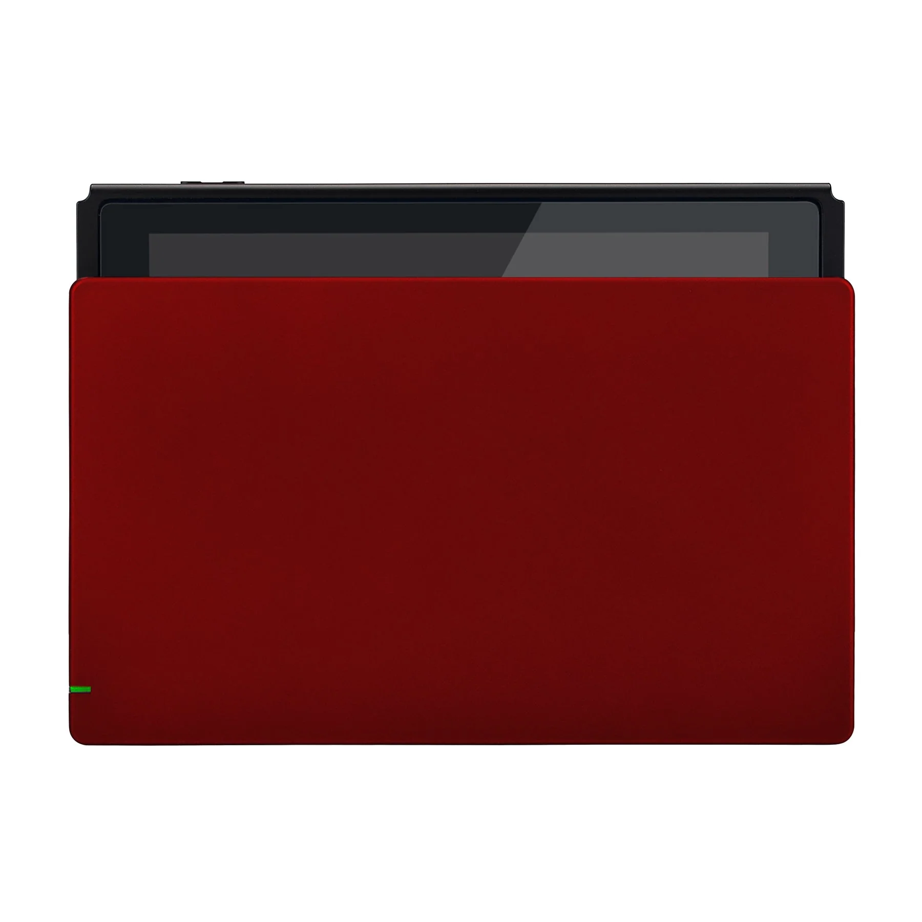 eXtremeRate Custom Replacement Faceplate for Nintendo Switch Charging Dock - Scarlet Red - Image 5