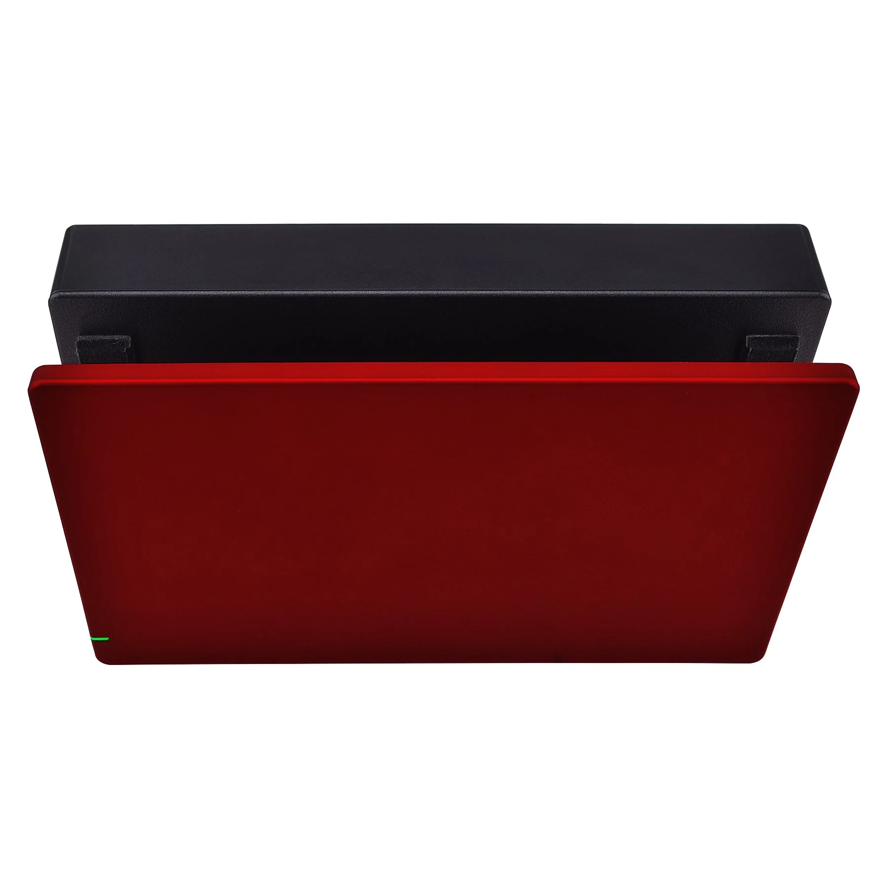 eXtremeRate Custom Replacement Faceplate for Nintendo Switch Charging Dock - Scarlet Red - Image 7