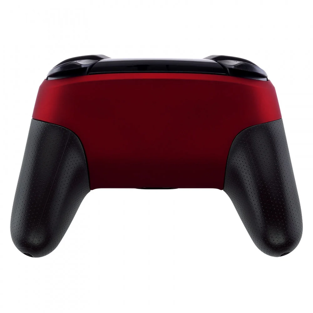 eXtremeRate Replacement Faceplate and Backplate for Nintendo Switch Pro Controller - Scarlet Red - Image 7
