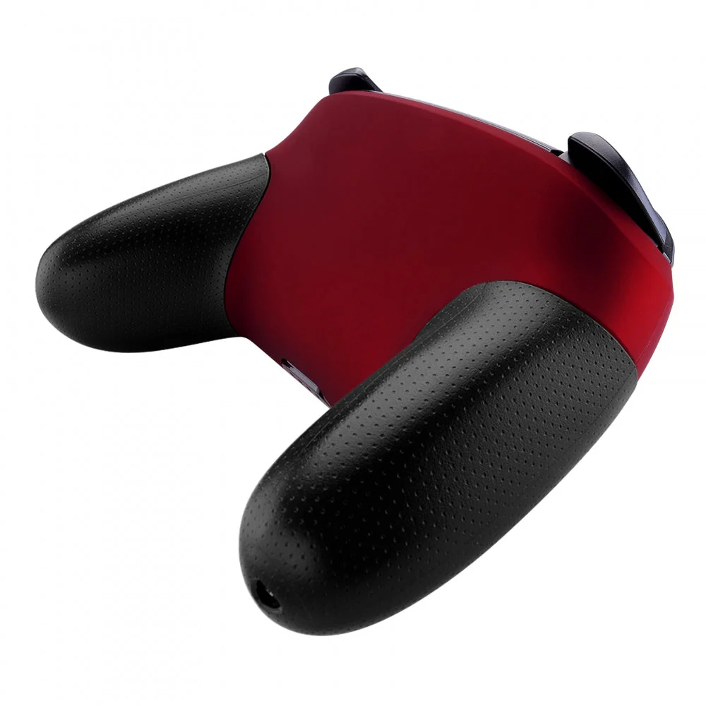 eXtremeRate Replacement Faceplate and Backplate for Nintendo Switch Pro Controller - Scarlet Red - Image 8