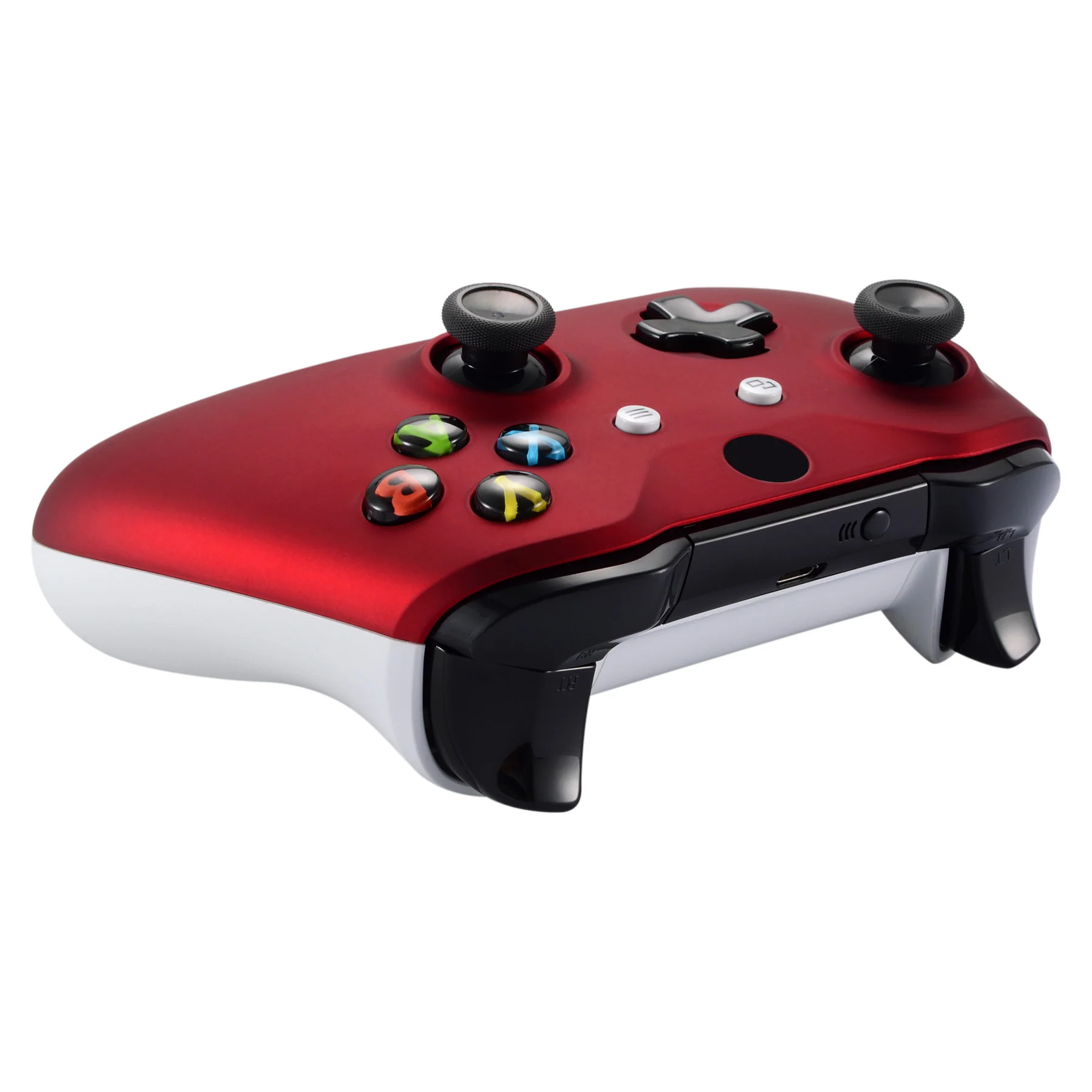 eXtremeRate Replacement Front Housing Shell for Xbox One X & S Controller (Model 1708) - Scarlet Red - Image 6