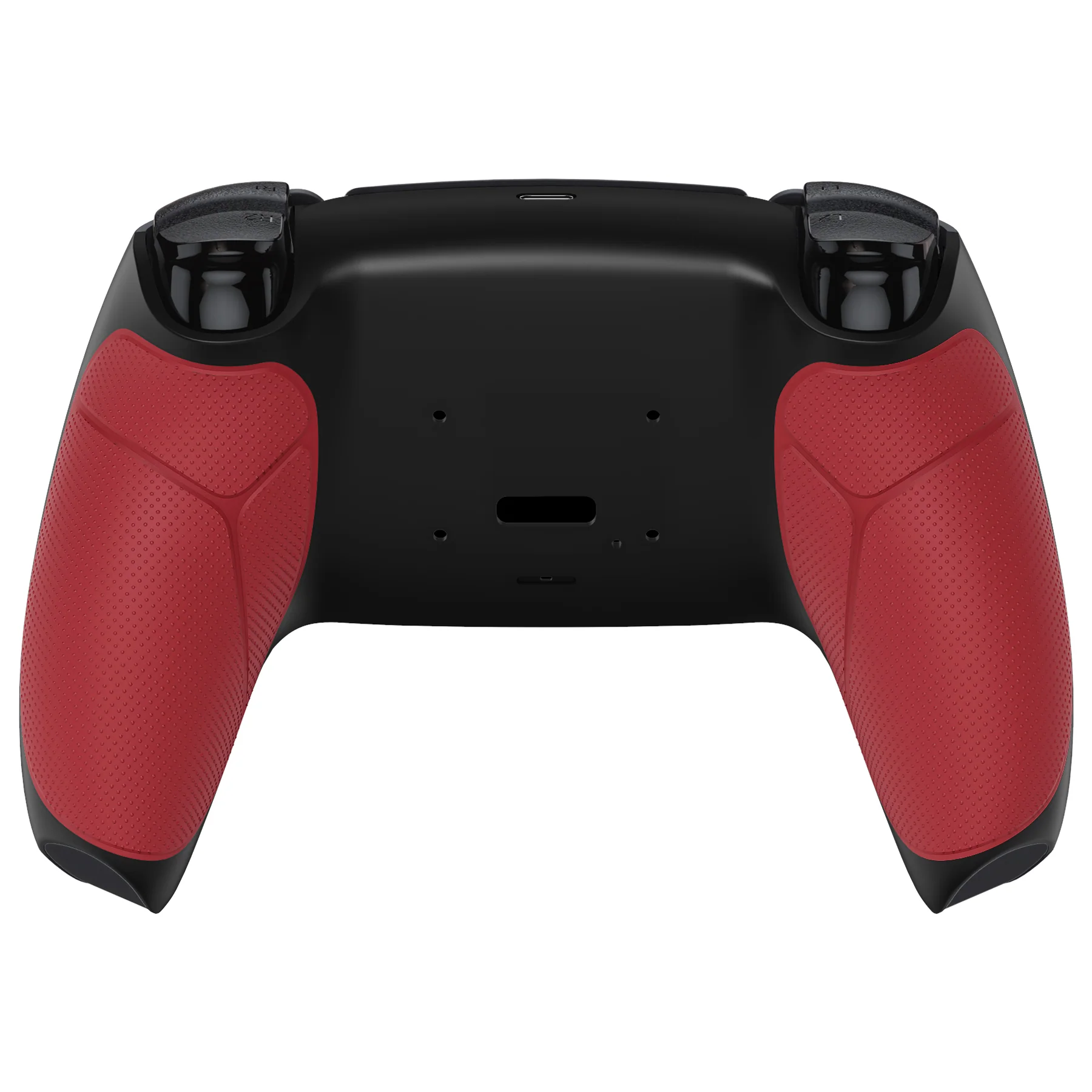 eXtremeRate Performance Grip Redesigned Back Shell for eXtremeRate RISE Remap Kit, Compatible with PS5 Controller - Rubberized Red - Image 2