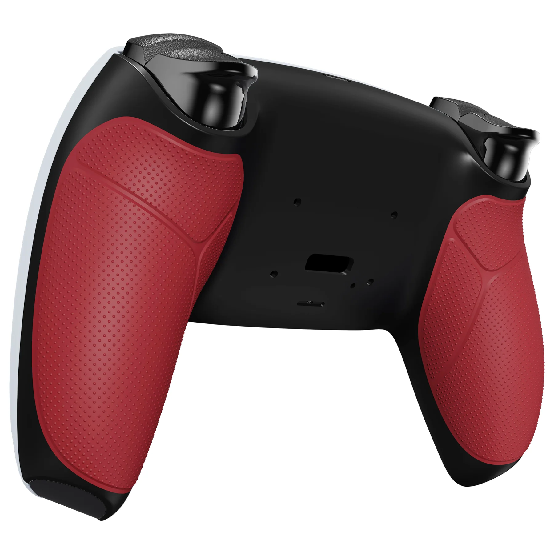 eXtremeRate Performance Grip Redesigned Back Shell for eXtremeRate RISE Remap Kit, Compatible with PS5 Controller - Rubberized Red - Image 4