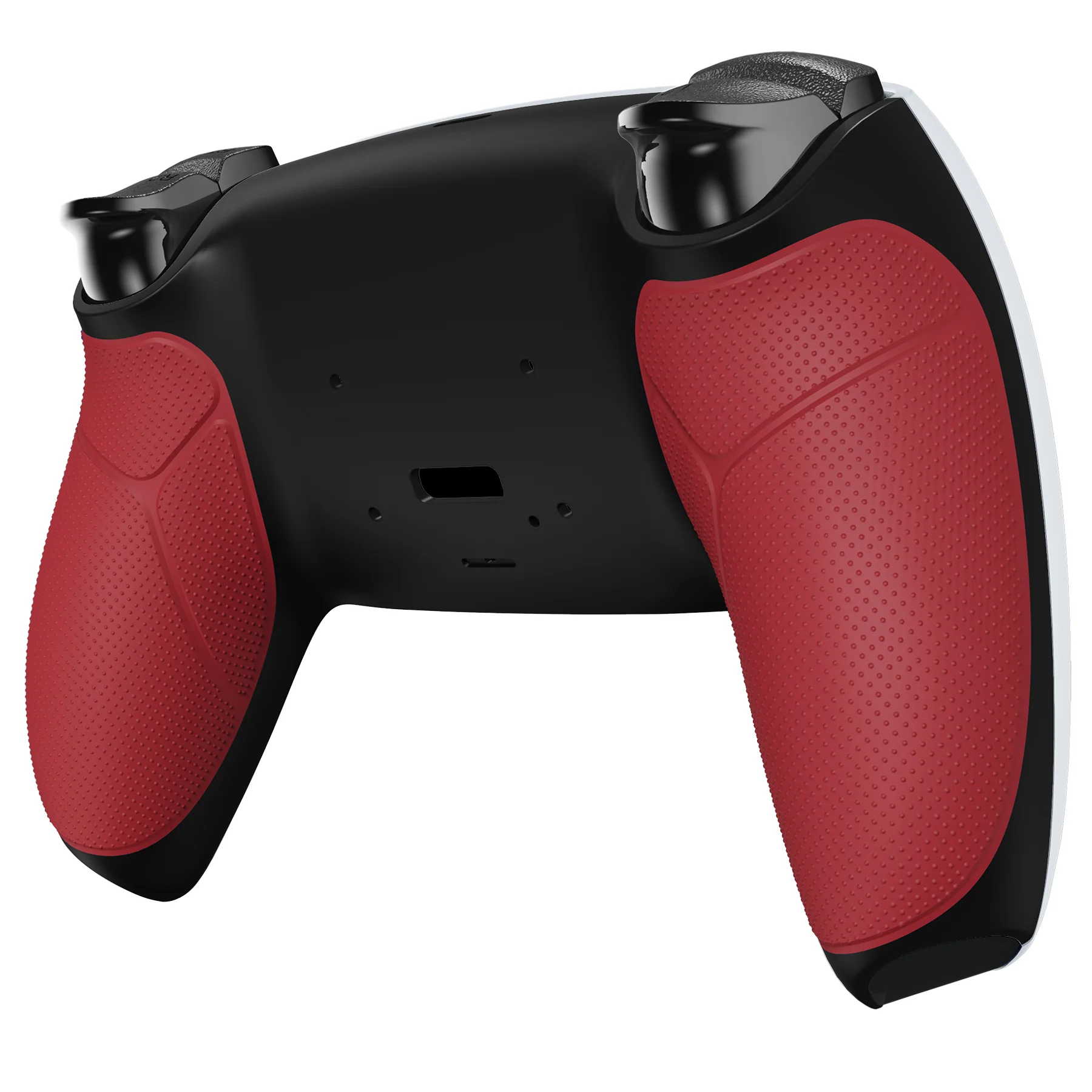 eXtremeRate Performance Grip Redesigned Back Shell for eXtremeRate RISE Remap Kit, Compatible with PS5 Controller - Rubberized Red - Image 5