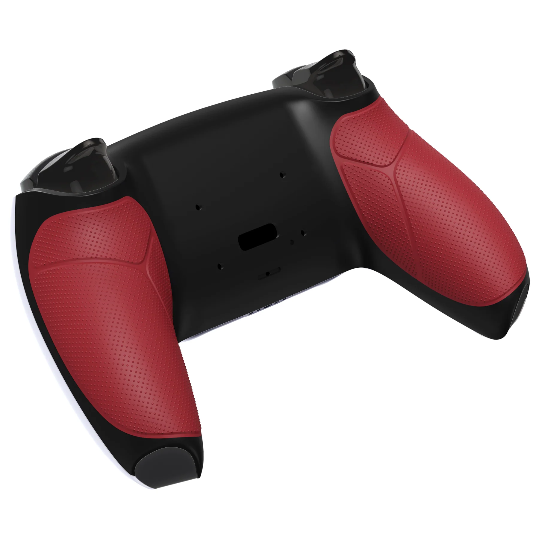 eXtremeRate Performance Grip Redesigned Back Shell for eXtremeRate RISE Remap Kit, Compatible with PS5 Controller - Rubberized Red - Image 6
