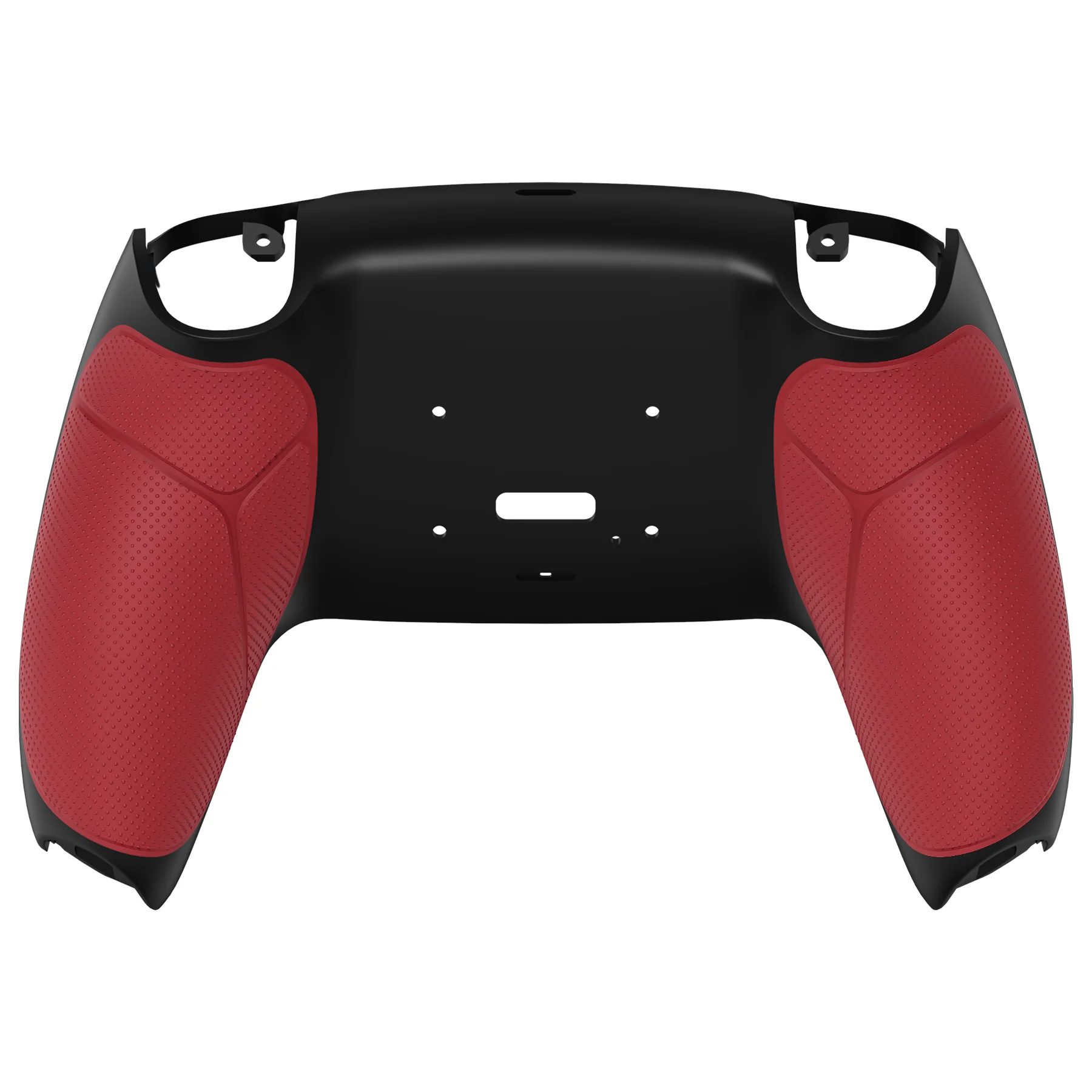 eXtremeRate Performance Grip Redesigned Back Shell for eXtremeRate RISE Remap Kit, Compatible with PS5 Controller - Rubberized Red - Image 7