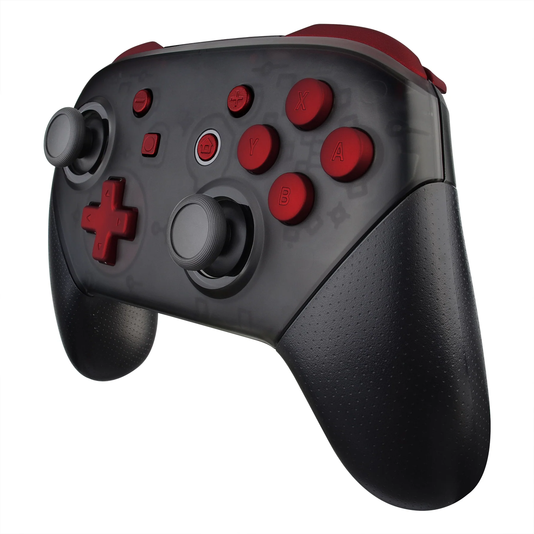 eXtremeRate DIY Replacement Full Set Buttons for Nintendo Switch Pro Controller - Scarlet Red - Image 4