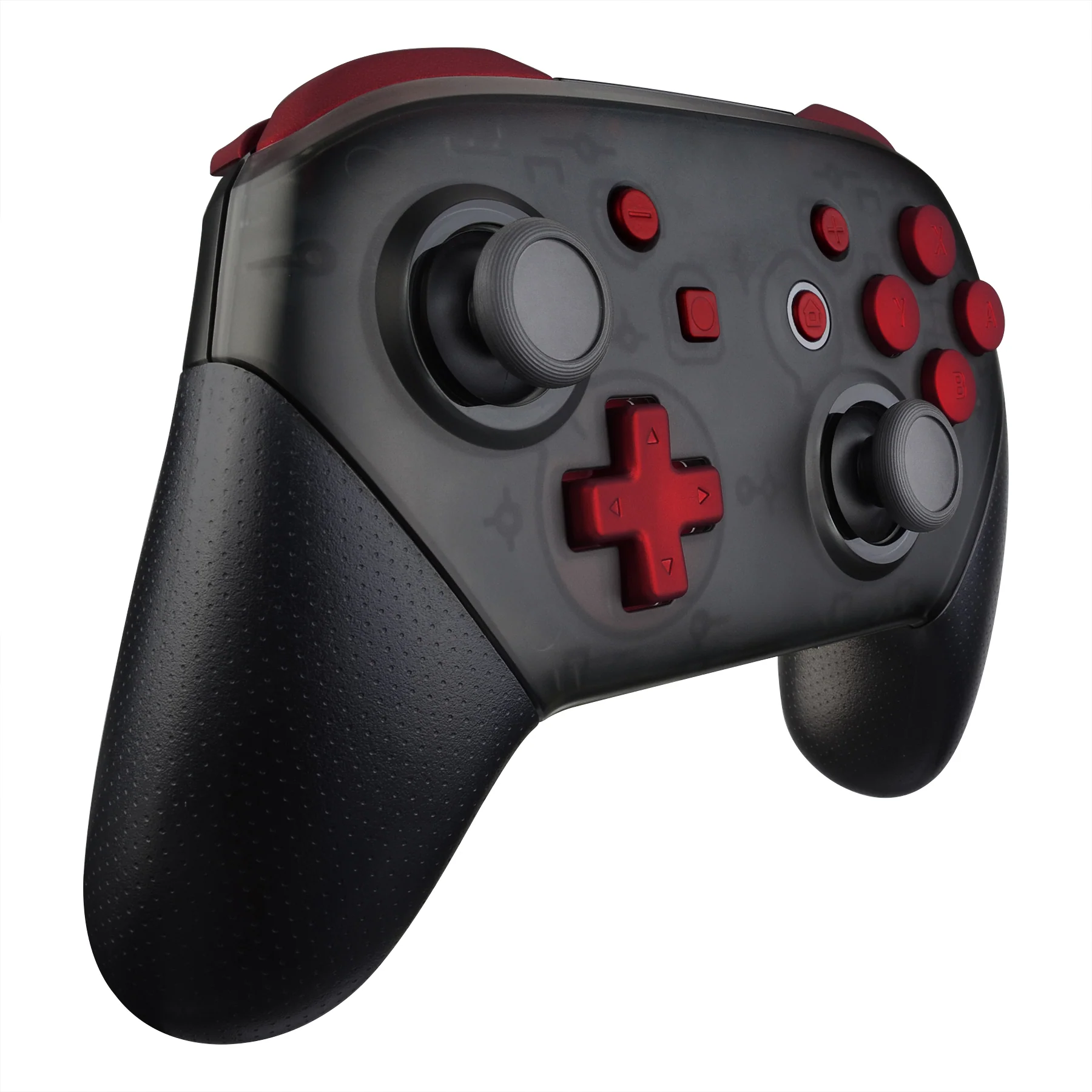eXtremeRate DIY Replacement Full Set Buttons for Nintendo Switch Pro Controller - Scarlet Red - Image 5