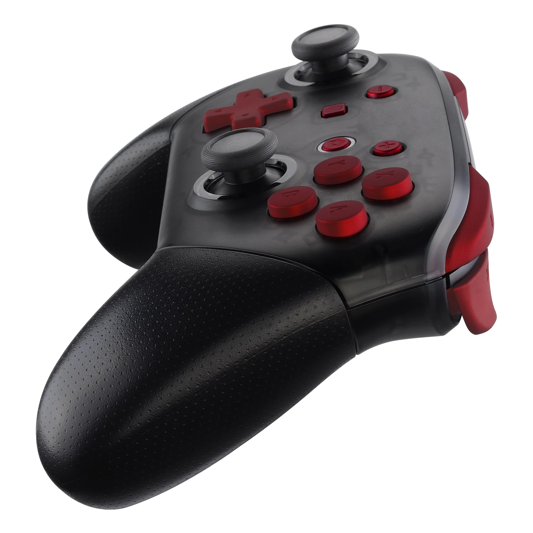 eXtremeRate DIY Replacement Full Set Buttons for Nintendo Switch Pro Controller - Scarlet Red - Image 6
