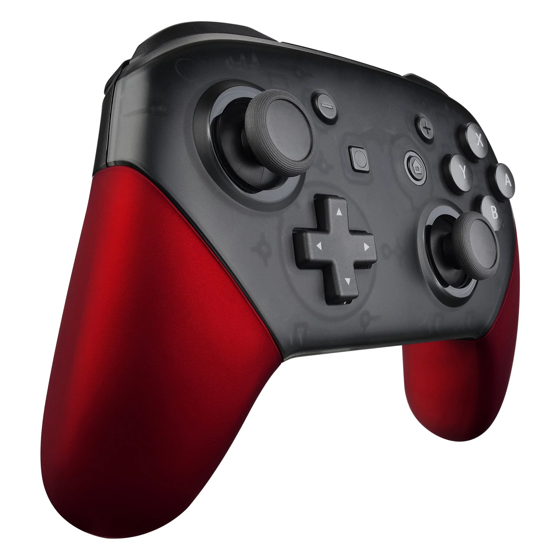 eXtremeRate Replacement Handle Grips for Nintendo Switch Pro Controller - Scarlet Red - Image 5