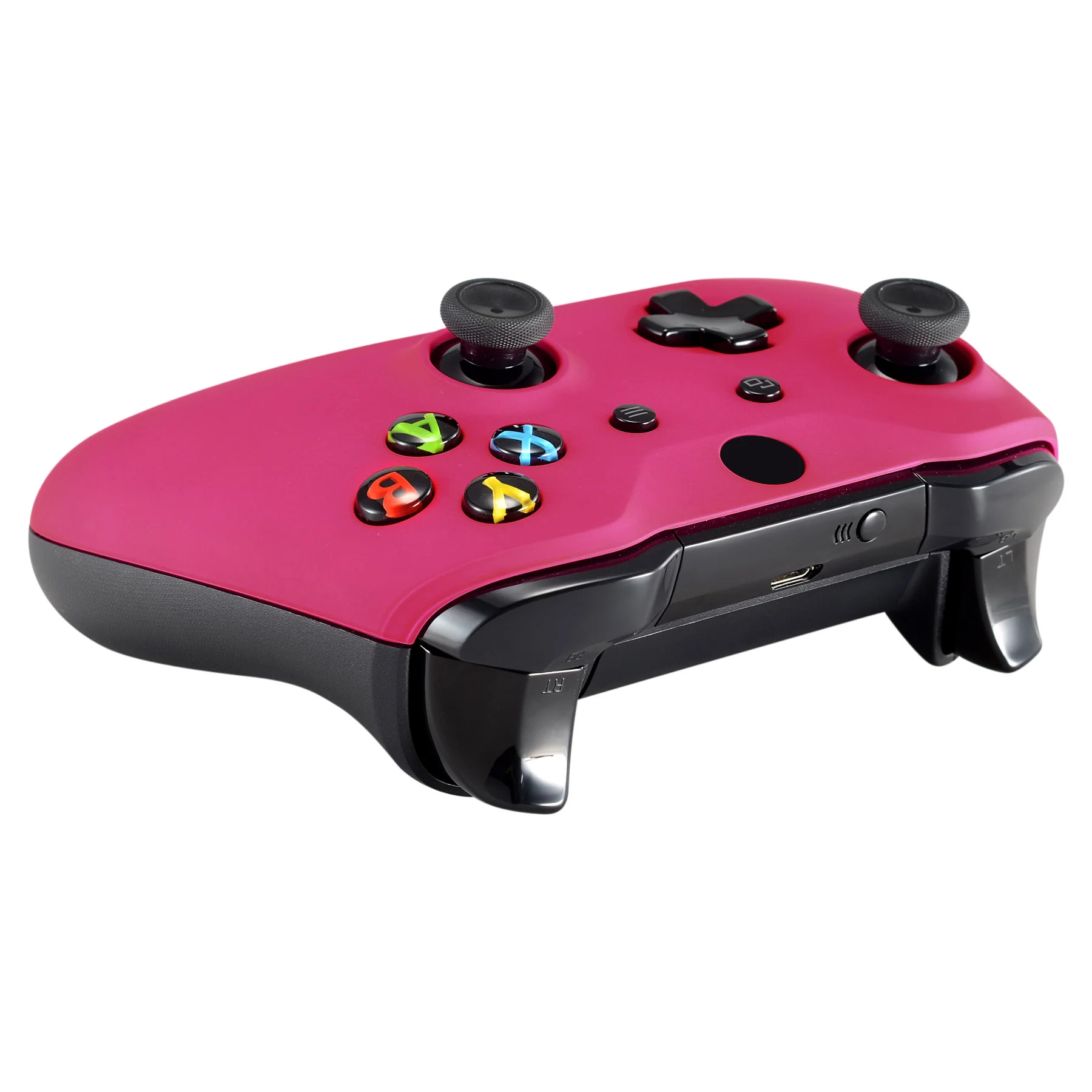 eXtremeRate Replacement Front Housing Shell for Xbox One X & S Controller (Model 1708) - Red Rose - Image 6