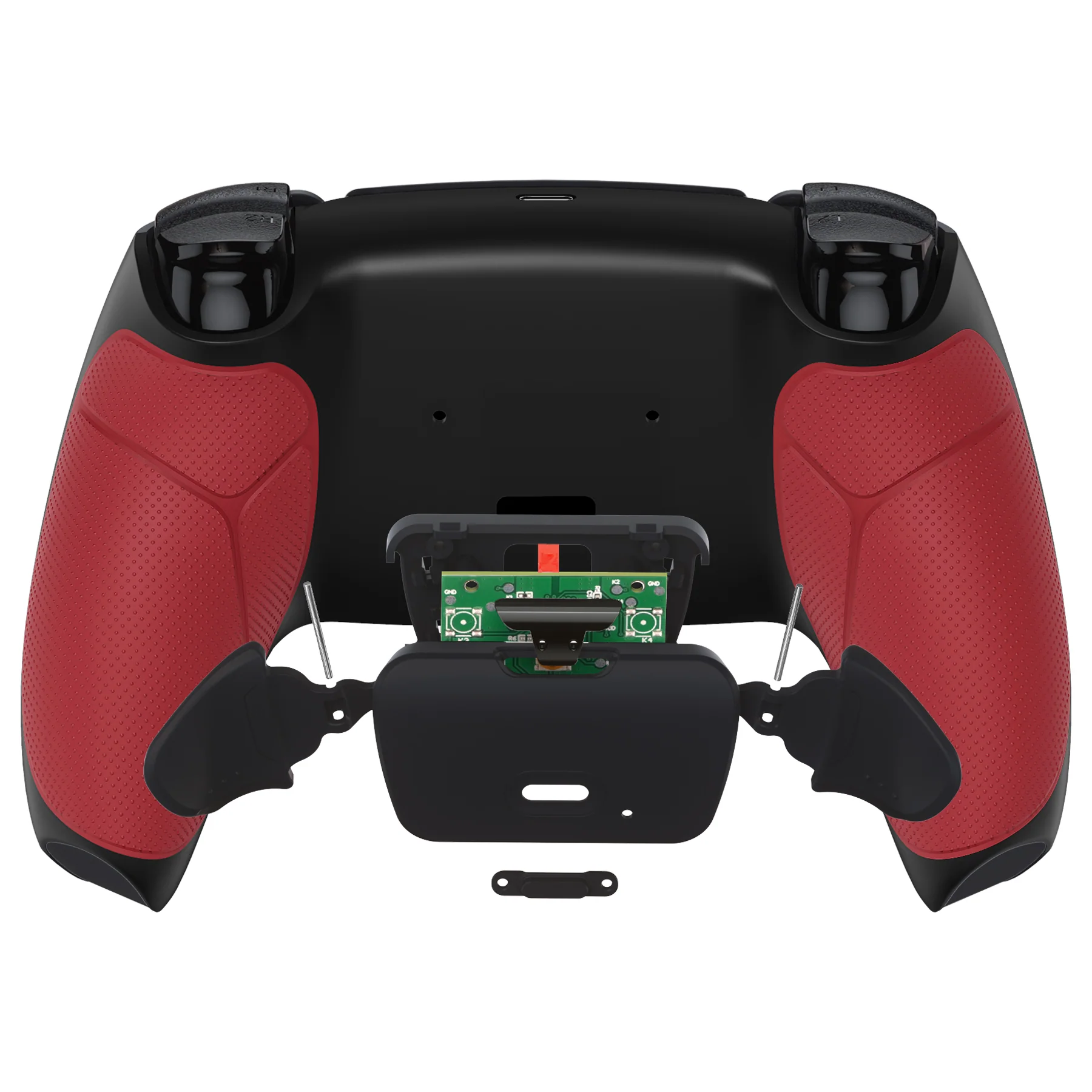 eXtremeRate Remappable Rise 2.0 Remap Kit for PS5 Controller BDM-010 & BDM-020 - Rubberized Red - Image 6