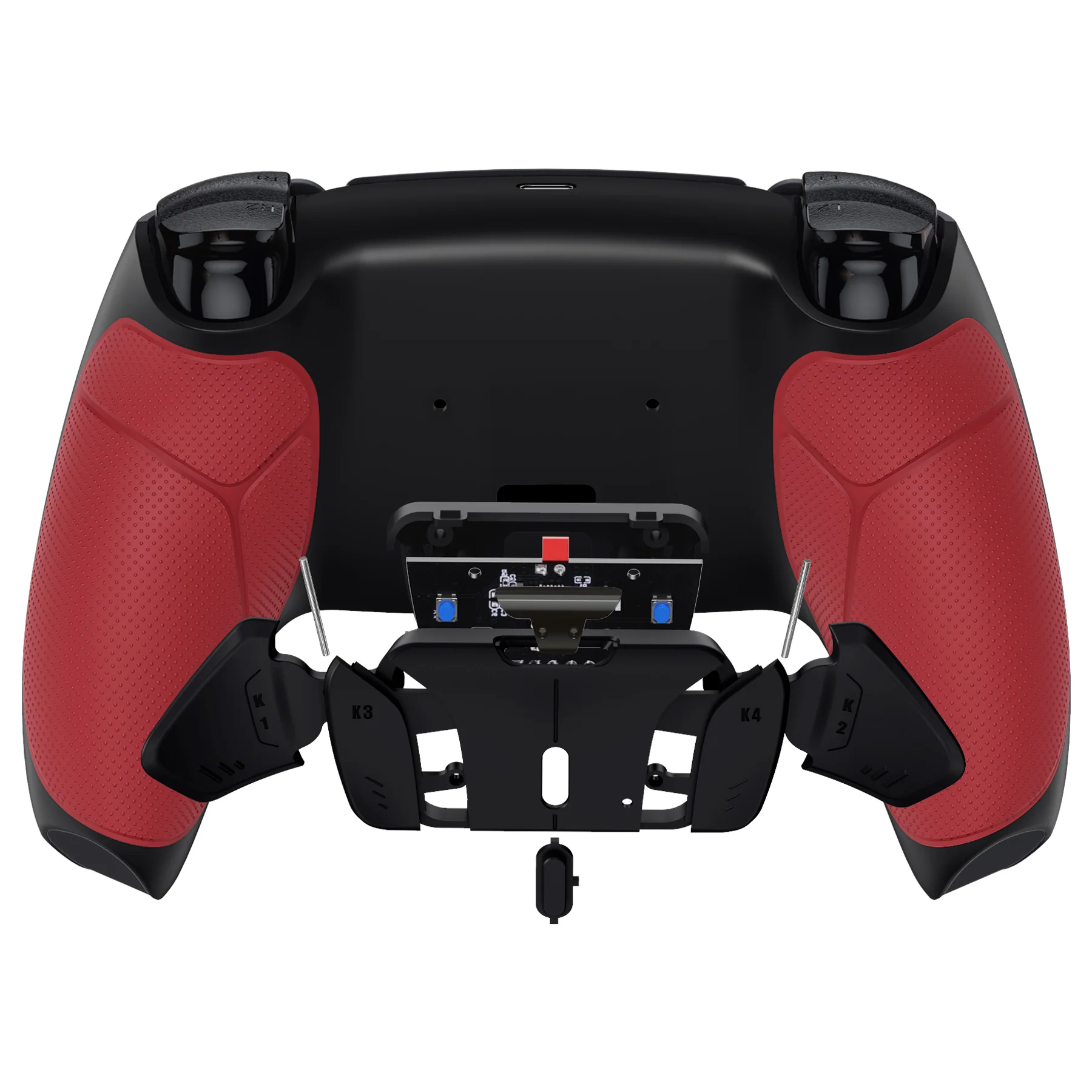 eXtremeRate Remappable RISE4 Remap Kit for PS5 Controller BDM-010/020 - Rubberized Red - Image 6