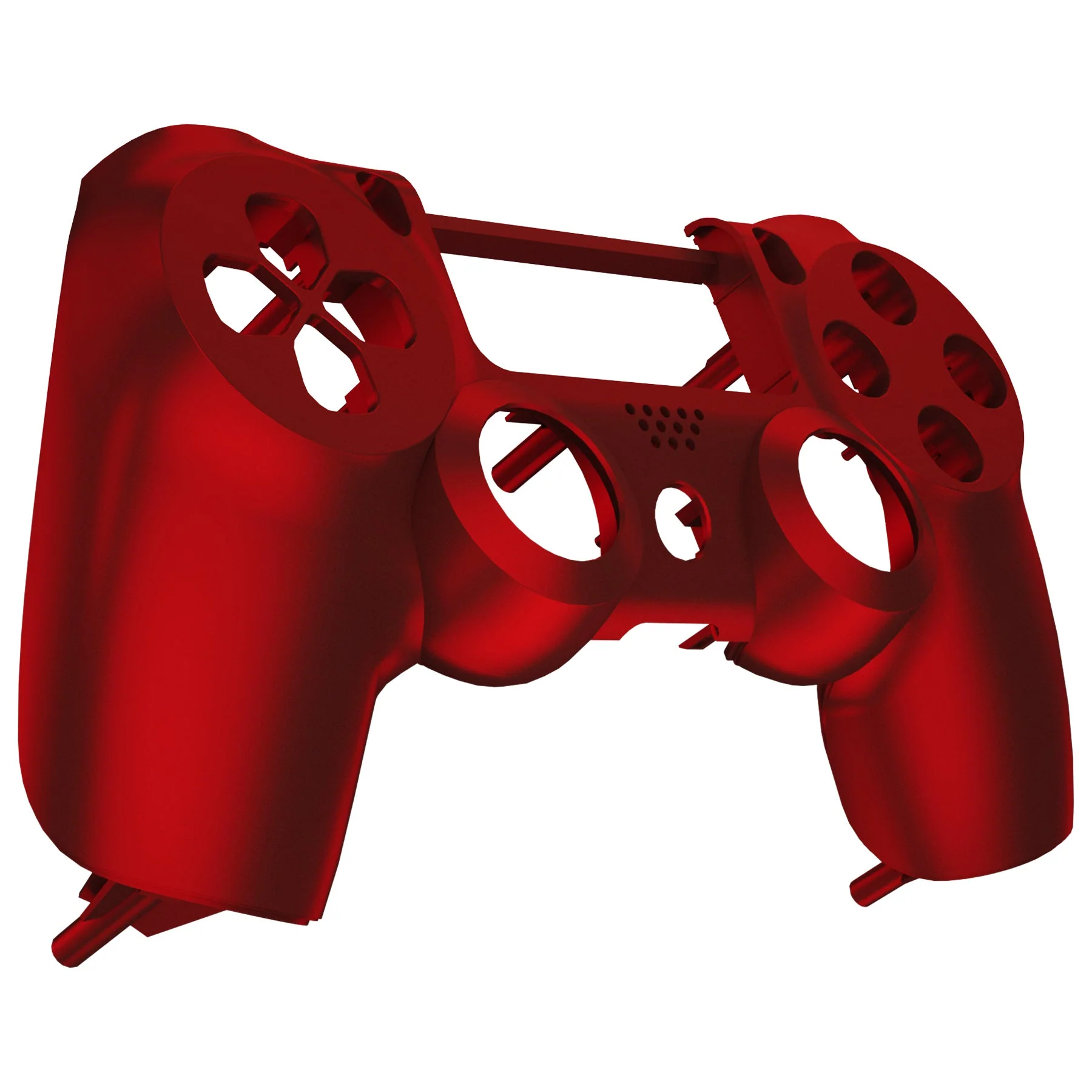 eXtremeRate Replacement Front Housing Shell for PS4 Controller JDM-001/011/020 - Scarlet Red - Image 5