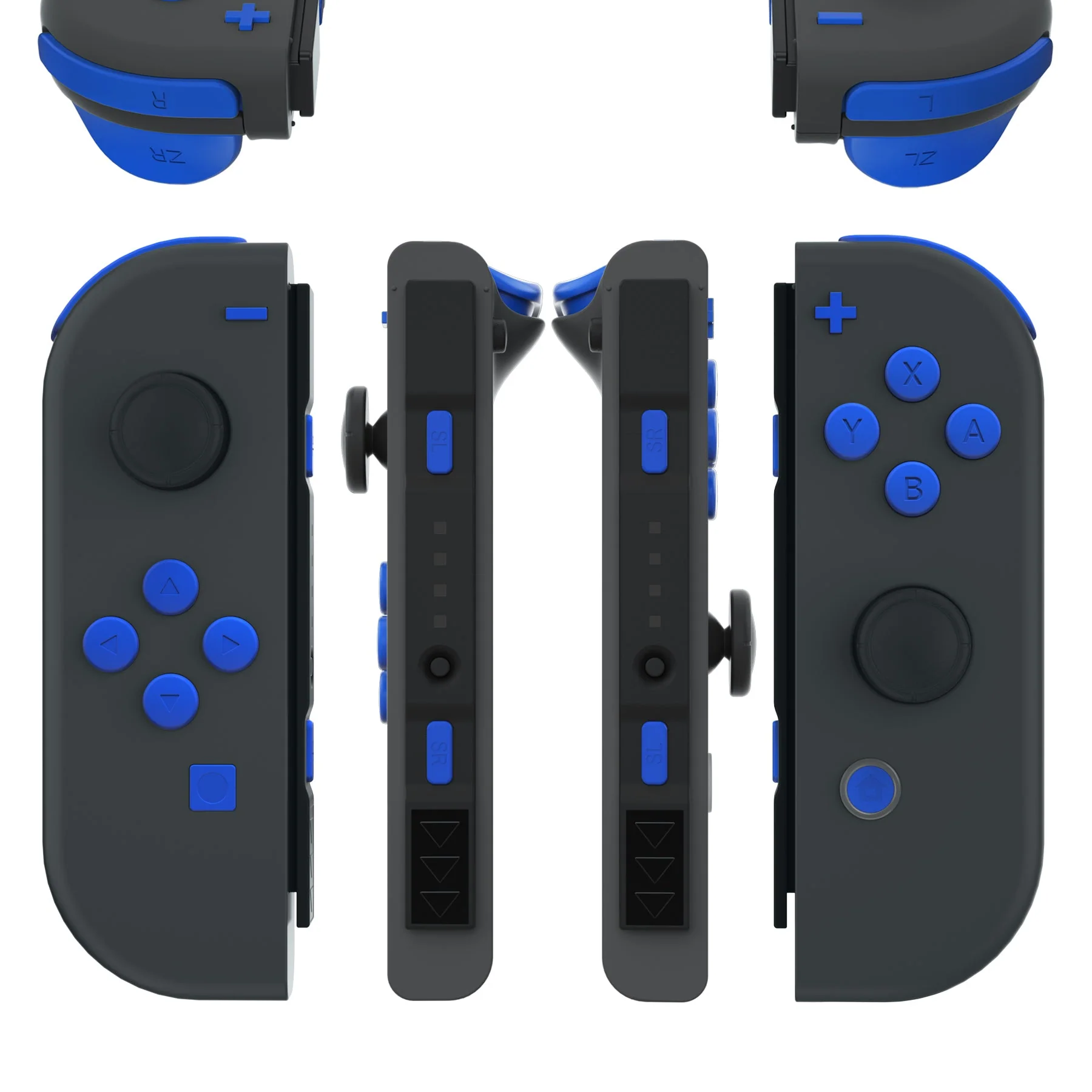 eXtremeRate Replacement Full Set Buttons for Joycon of NS Switch - Blue - Image 3