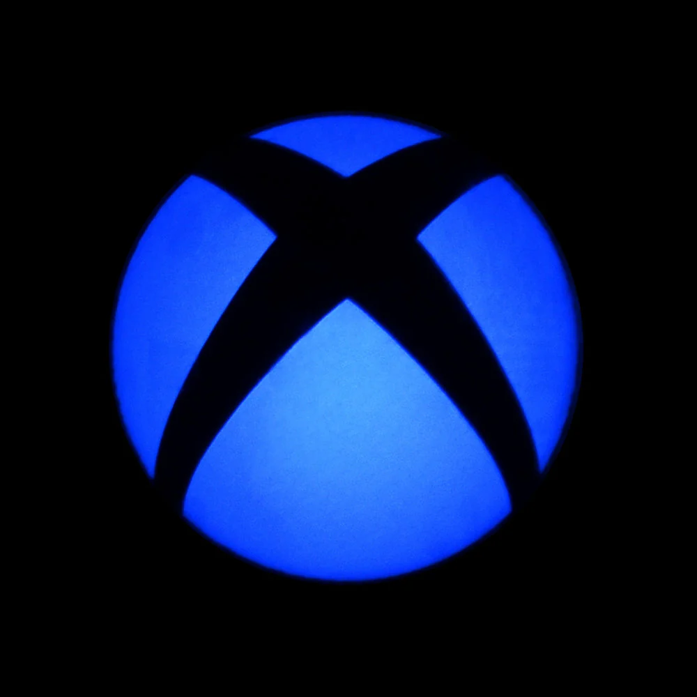 eXtremeRate 5pcs Removable Logo Power Button LED Sticker Decal for Xbox One Console - Blue - Image 4