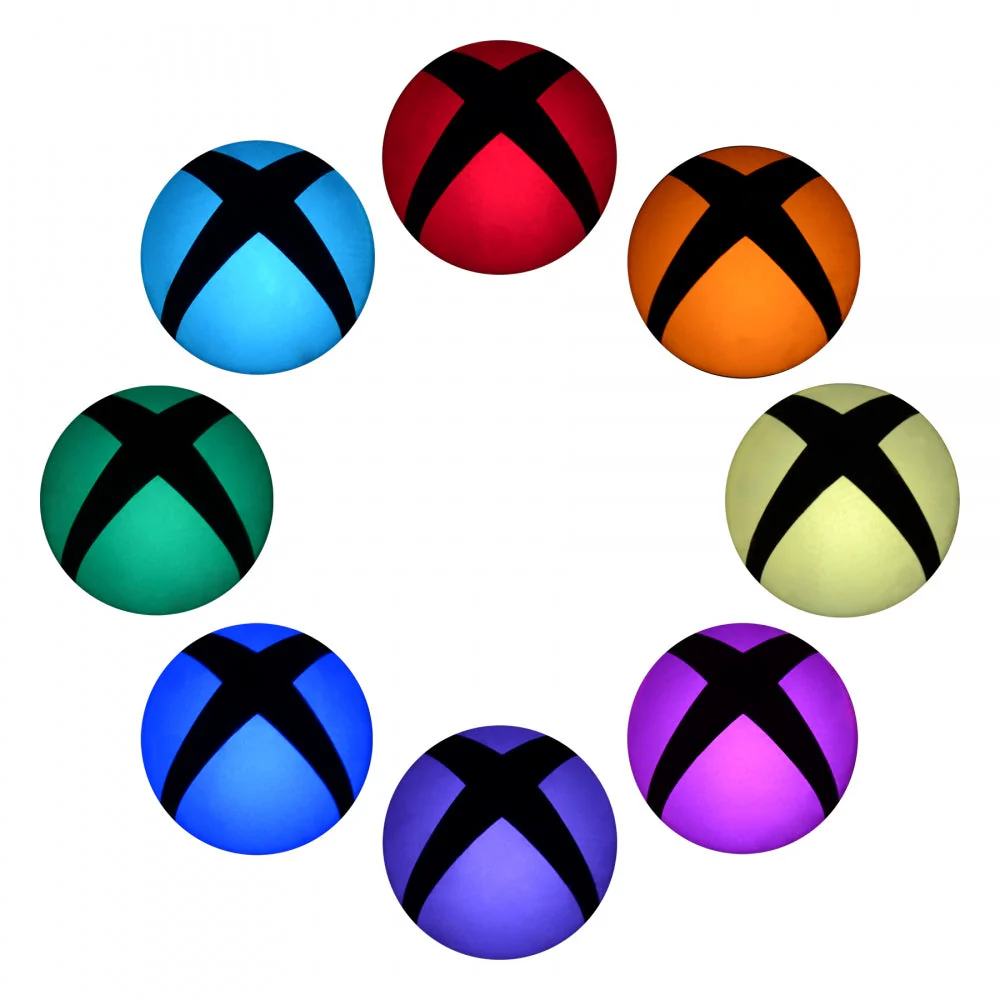 eXtremeRate 5pcs Removable Logo Power Button LED Sticker Decal for Xbox One Console - Blue - Image 5