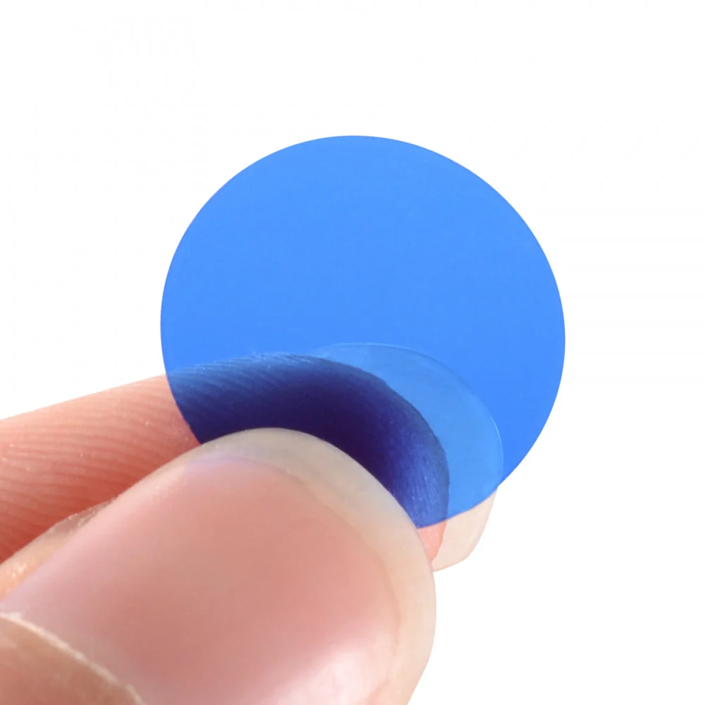 eXtremeRate 5pcs Removable Logo Power Button LED Sticker Decal for Xbox One Console - Blue - Image 7