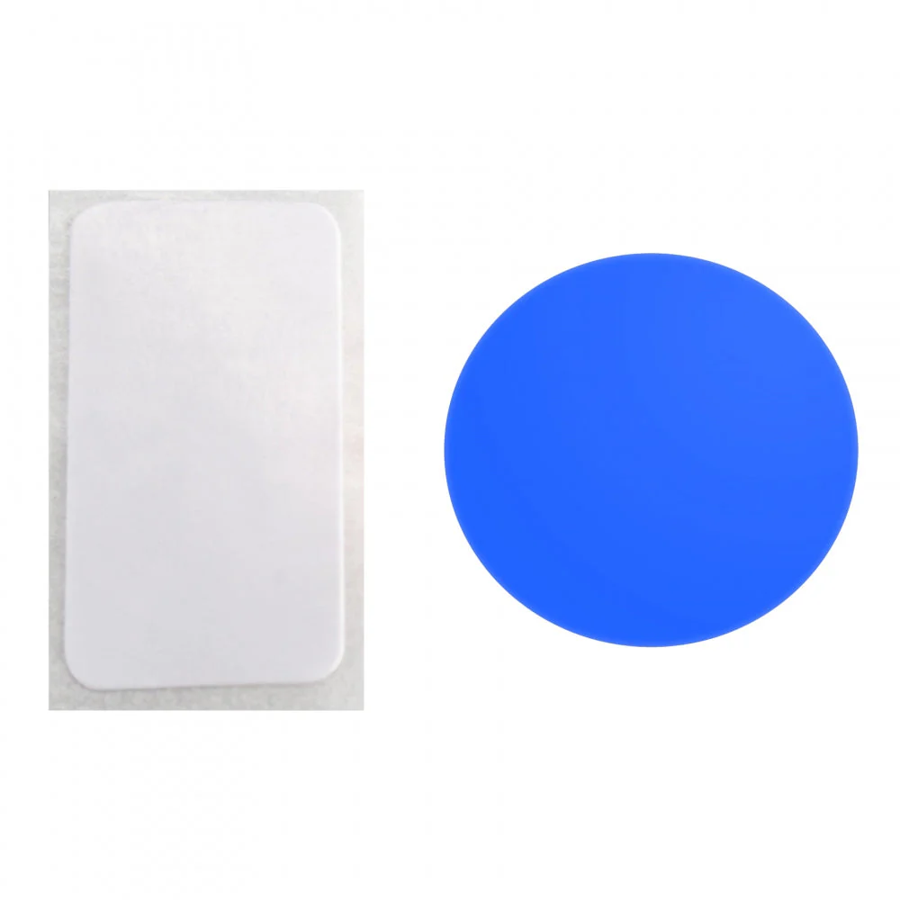 eXtremeRate 5pcs Removable Logo Power Button LED Sticker Decal for Xbox One Console - Blue - Image 8