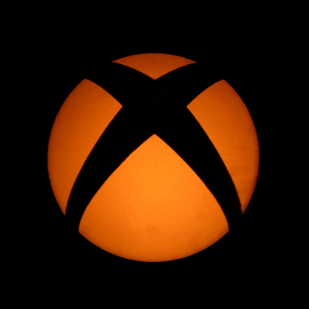eXtremeRate 5pcs Removable Logo Power Button LED Sticker Decal for Xbox One Console - Orange - Image 4