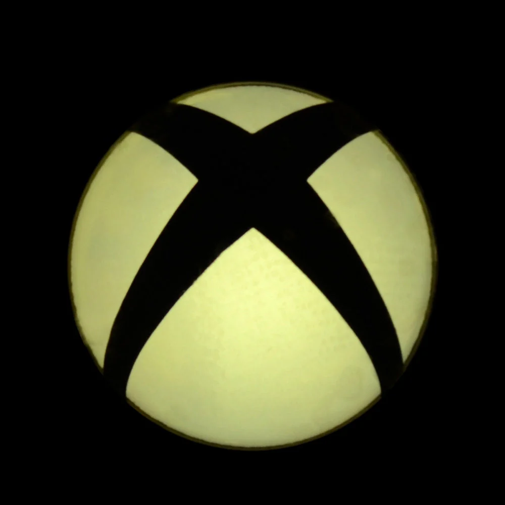 eXtremeRate 5pcs Removable Logo Power Button LED Sticker Decal for Xbox One Console - Yellow - Image 4