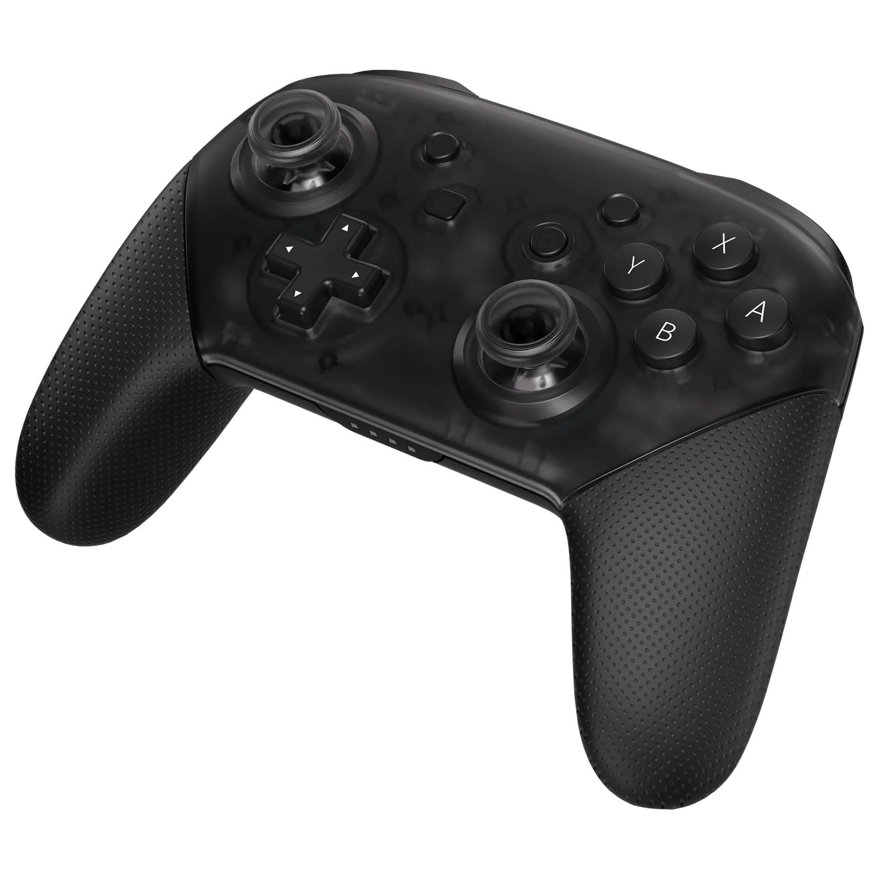 eXtremeRate Replacement 3D Joystick Thumbsticks for Nintendo Switch Pro Controller - Clear Black - Image 4