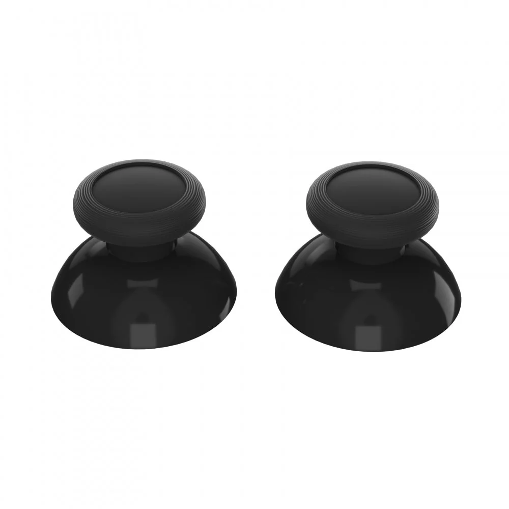 eXtremeRate 4 Pairs Replacement 3D Joystick Thumbsticks for Nintendo Switch Pro Controller - Black & White & Transparent & Transparent Black - Image 3