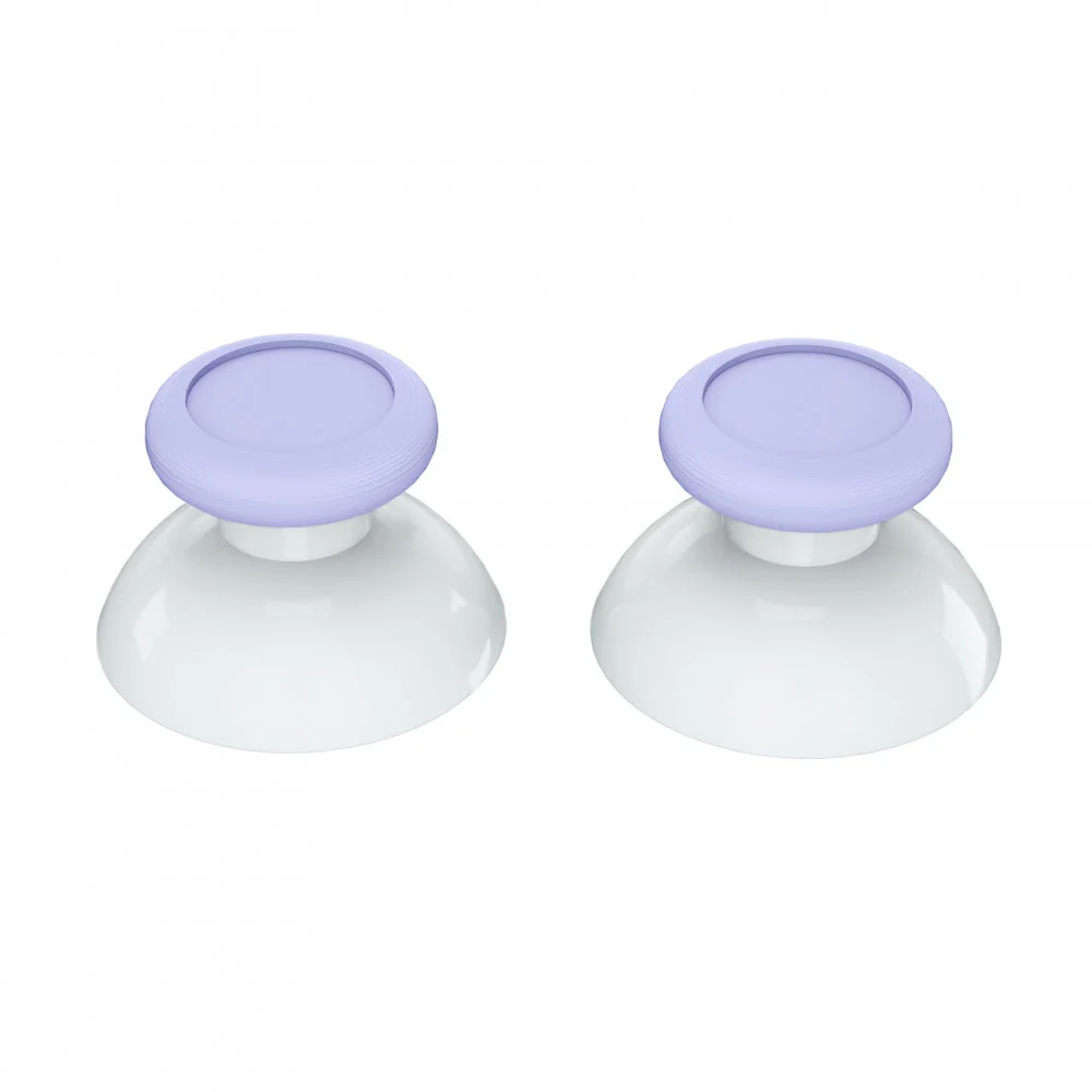 eXtremeRate 4 Pairs Replacement 3D Joystick Thumbsticks for Nintendo Switch Pro Controller - Cherry Blossoms & Mint Green & Heaven Blue & Light Violet - Image 3