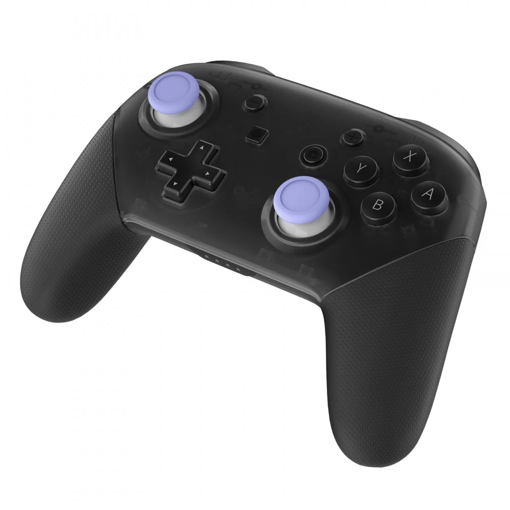 eXtremeRate 4 Pairs Replacement 3D Joystick Thumbsticks for Nintendo Switch Pro Controller - Cherry Blossoms & Mint Green & Heaven Blue & Light Violet - Image 8