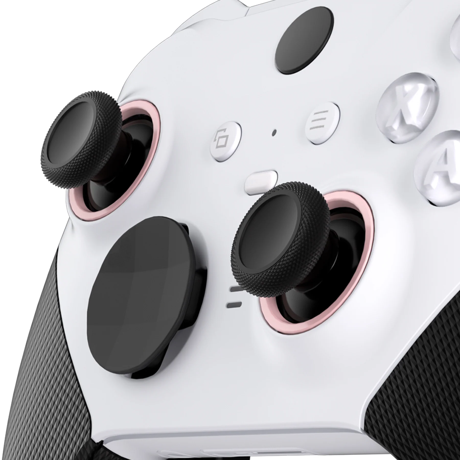 eXtremeRate Custom Accent Rings for Xbox Elite Series 2 Core & for Elite Series 2 & for Xbox One Elite Controller, Compatible with eXtremeRate ASR Version Shell for Xbox Series X/S Controller - Cherry Blossoms Pink - Image 7