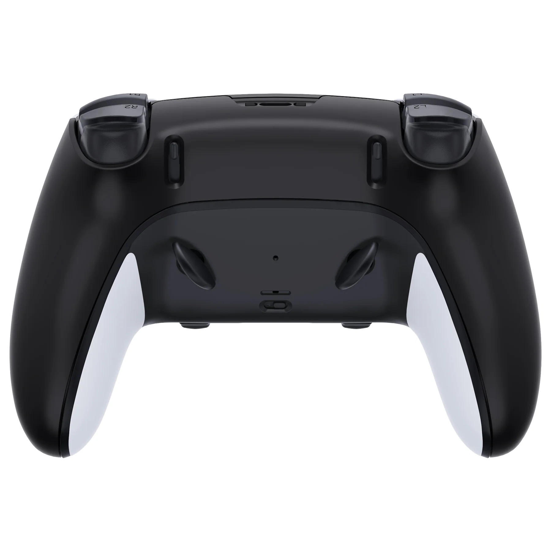 eXtremeRate Replacement Back Housing Bottom Shell Compatible with PS5 Edge Controller - Black - Image 2