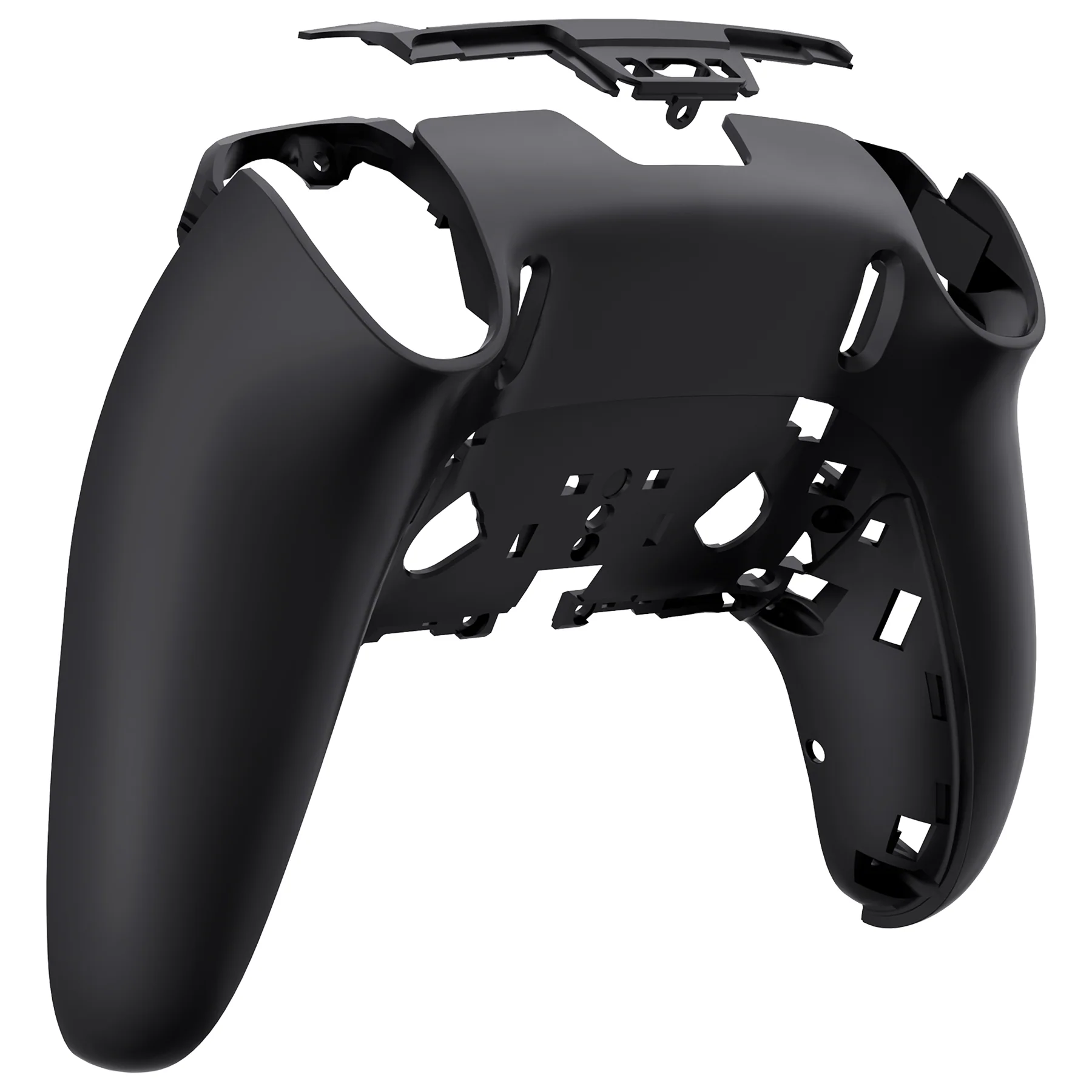 eXtremeRate Replacement Back Housing Bottom Shell Compatible with PS5 Edge Controller - Black - Image 6