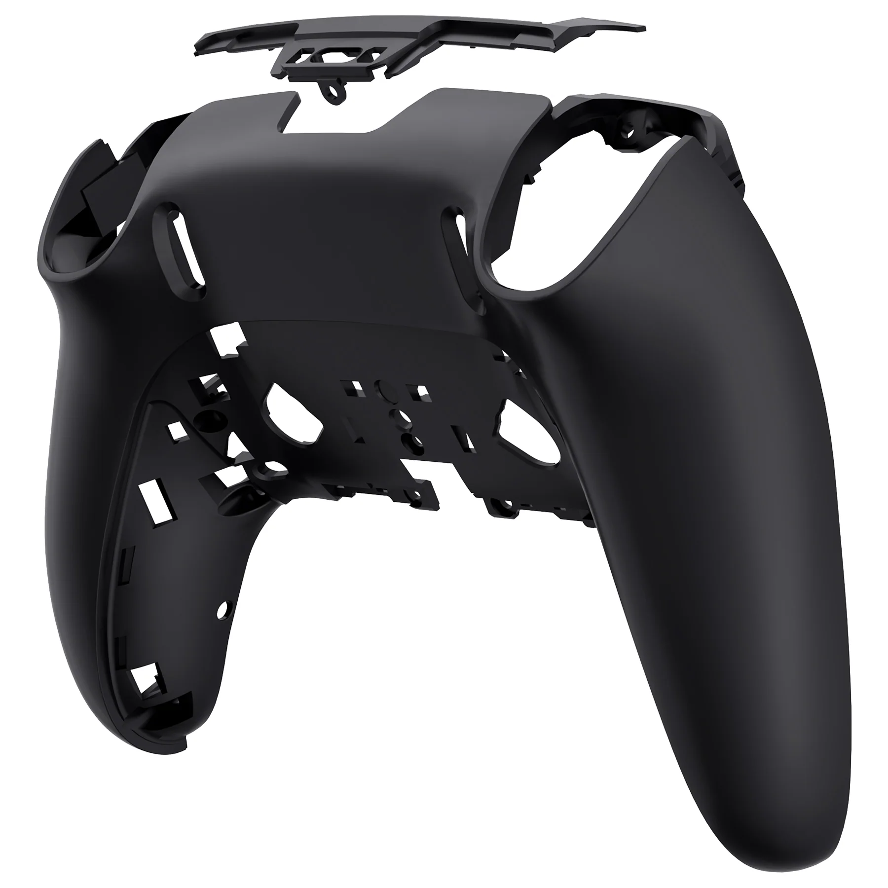 eXtremeRate Replacement Back Housing Bottom Shell Compatible with PS5 Edge Controller - Black - Image 7