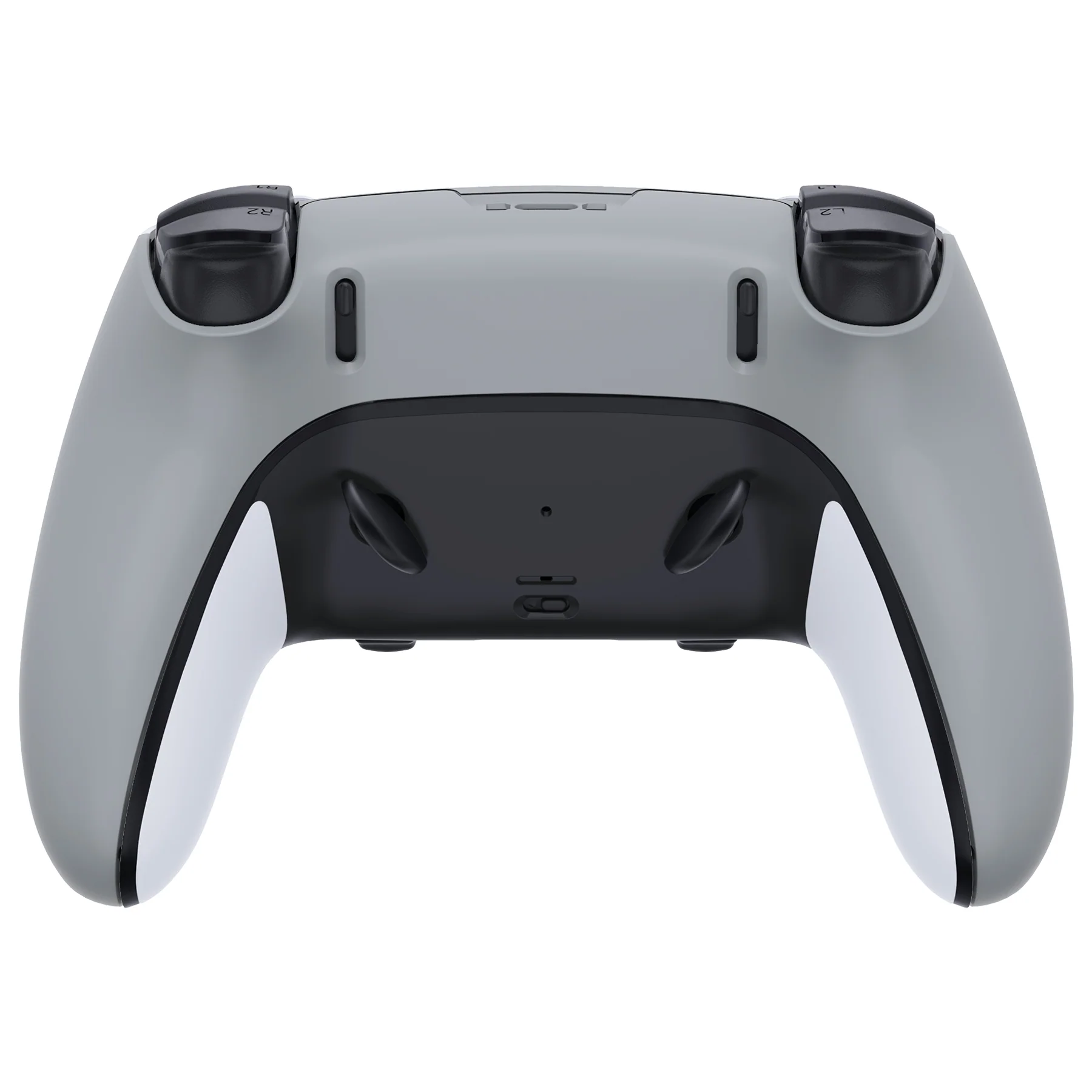 eXtremeRate Replacement Back Housing Bottom Shell Compatible with PS5 Edge Controller - New Hope Gray - Image 2