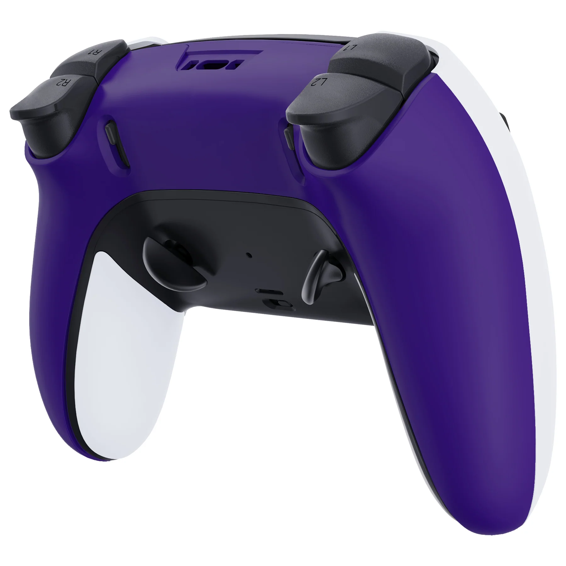 eXtremeRate Replacement Back Housing Bottom Shell Compatible with PS5 Edge Controller - Purple - Image 4