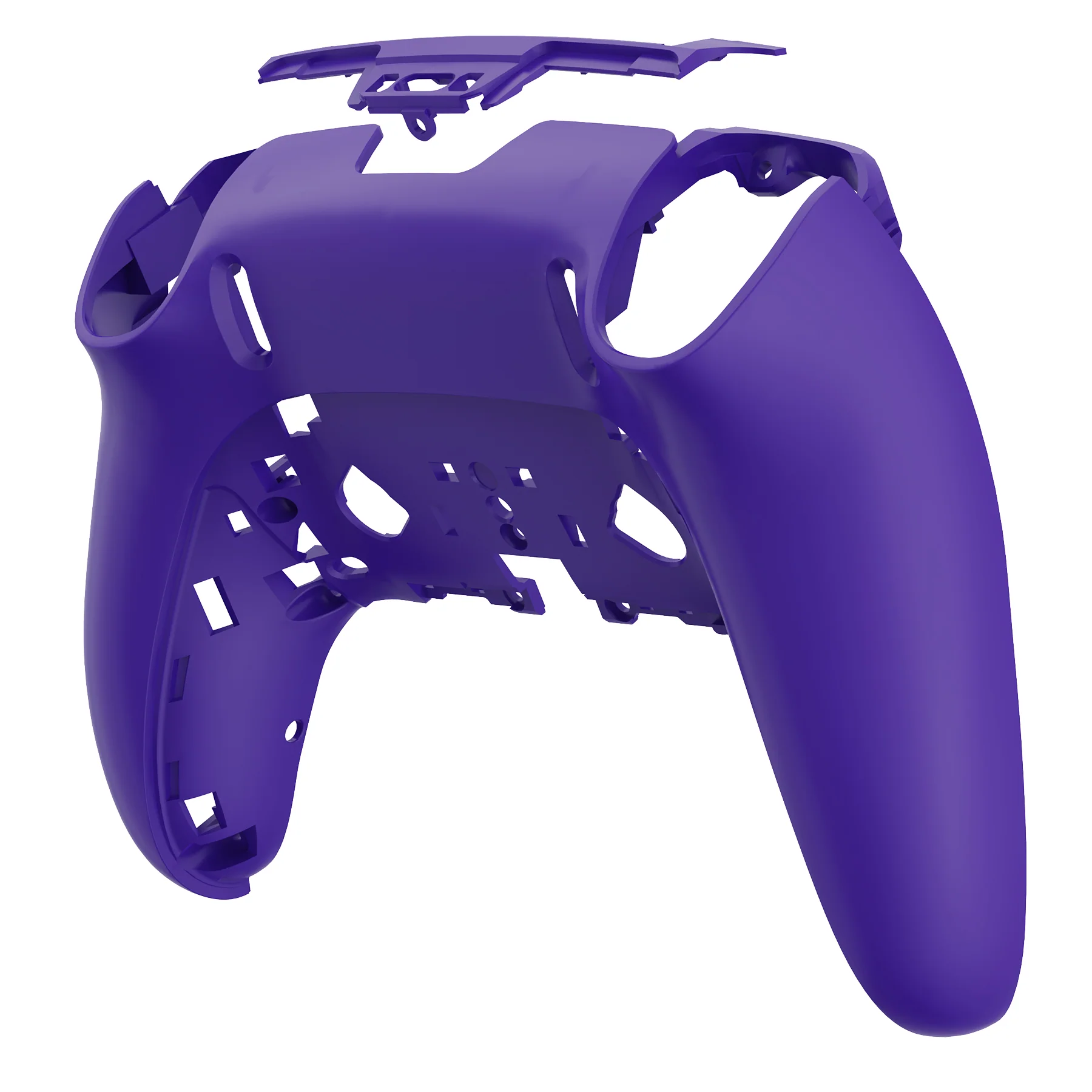 eXtremeRate Replacement Back Housing Bottom Shell Compatible with PS5 Edge Controller - Purple - Image 7
