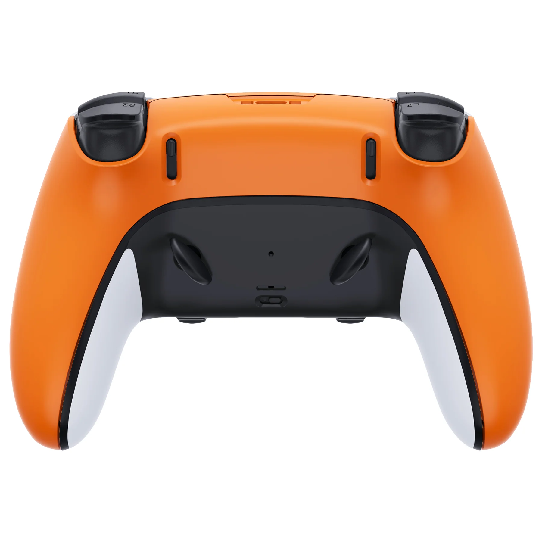 eXtremeRate Replacement Back Housing Bottom Shell Compatible with PS5 Edge Controller - Royal Orange - Image 2