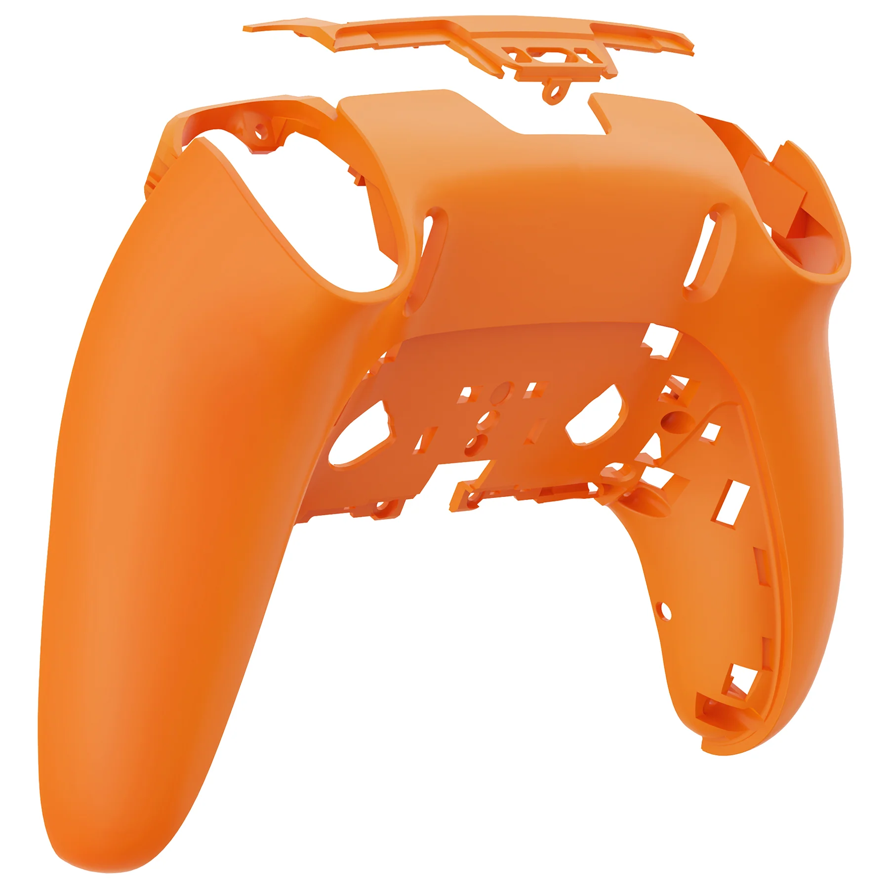 eXtremeRate Replacement Back Housing Bottom Shell Compatible with PS5 Edge Controller - Royal Orange - Image 6