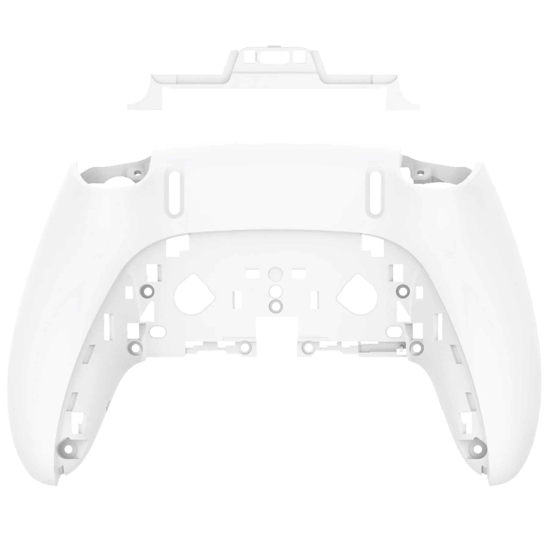 eXtremeRate Replacement Back Housing Bottom Shell Compatible with PS5 Edge Controller - White - Image 5