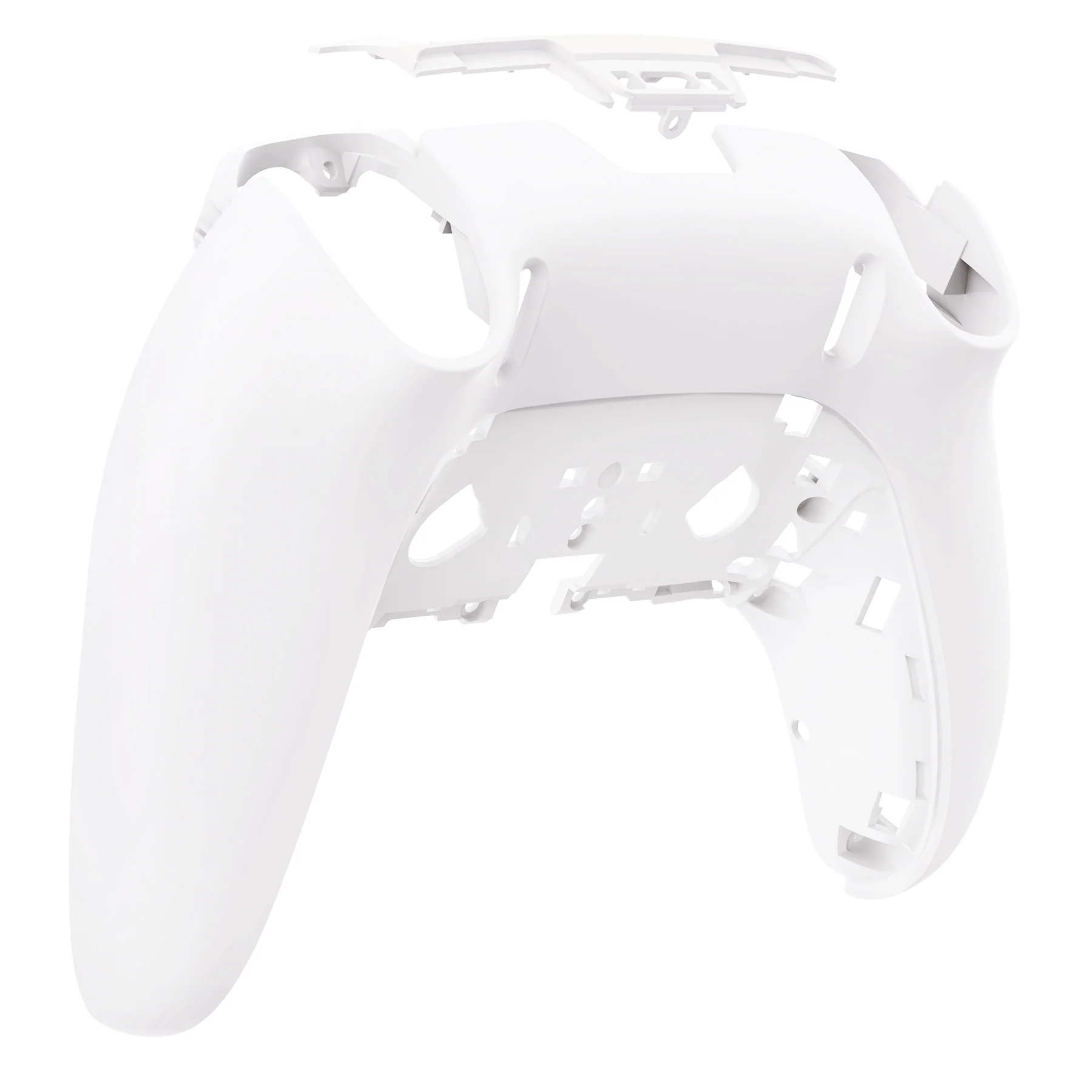 eXtremeRate Replacement Back Housing Bottom Shell Compatible with PS5 Edge Controller - White - Image 6