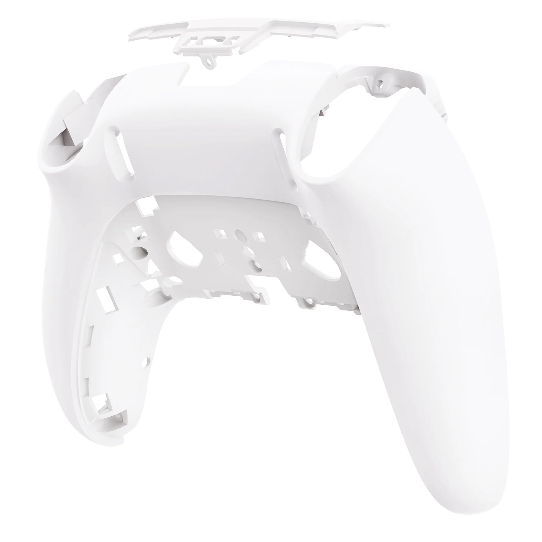 eXtremeRate Replacement Back Housing Bottom Shell Compatible with PS5 Edge Controller - White - Image 7