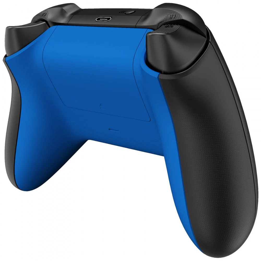 eXtremeRate Replacement Bottom Shell with Battery Cover for Xbox Series X & S Controller - Blue - Image 6