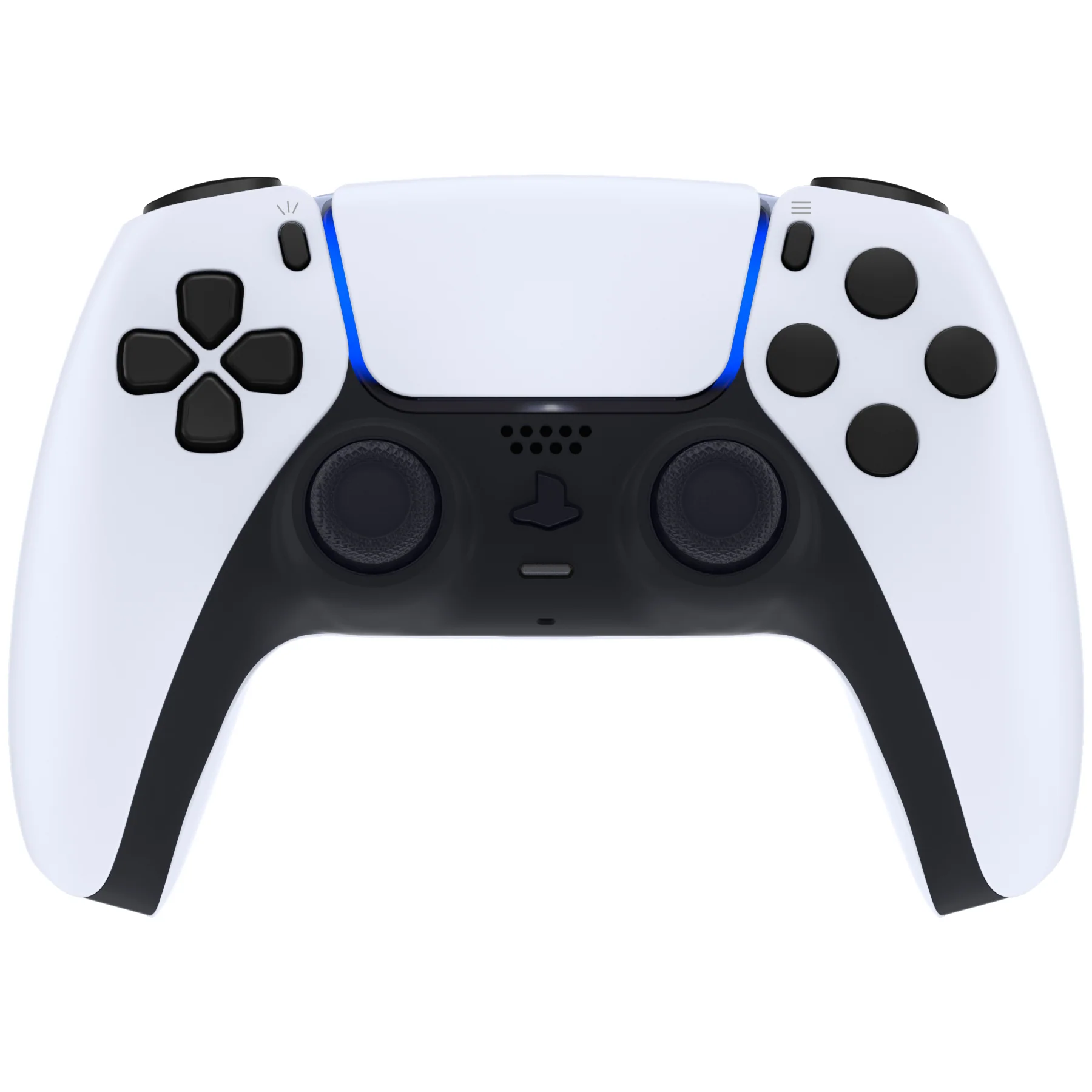 eXtremeRate Replacement Full Set Buttons Compatible with PS5 Controller BDM-010/020 - Black - Image 2