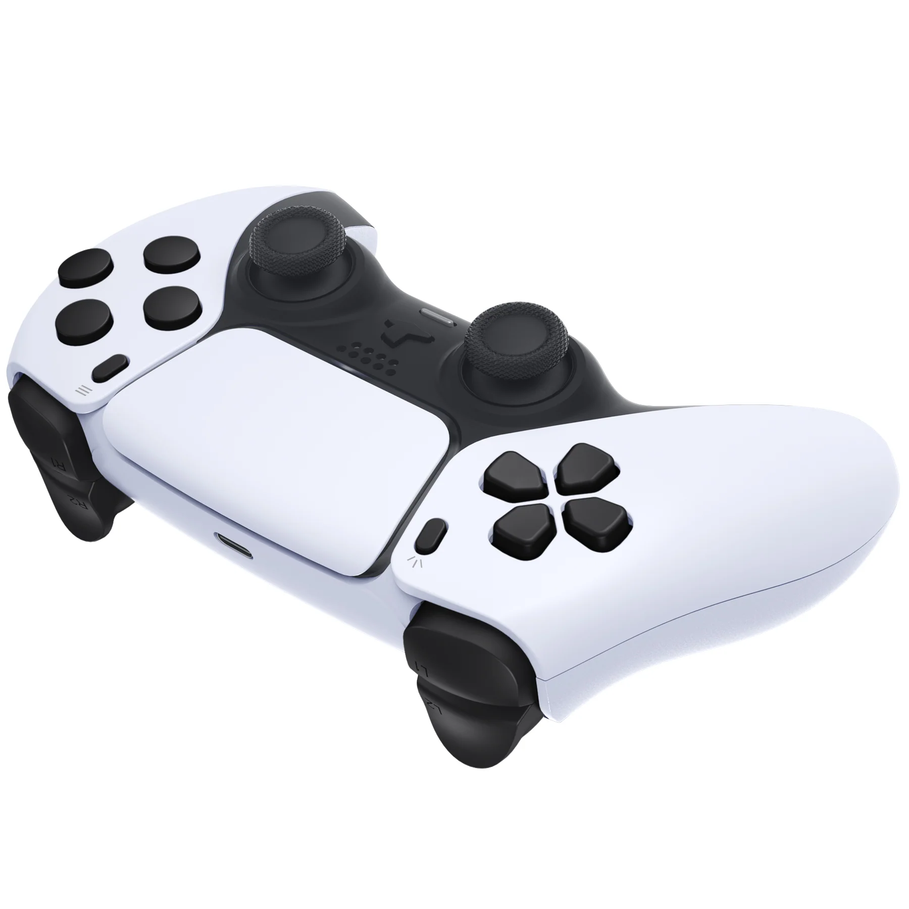eXtremeRate Replacement Full Set Buttons Compatible with PS5 Controller BDM-010/020 - Black - Image 6