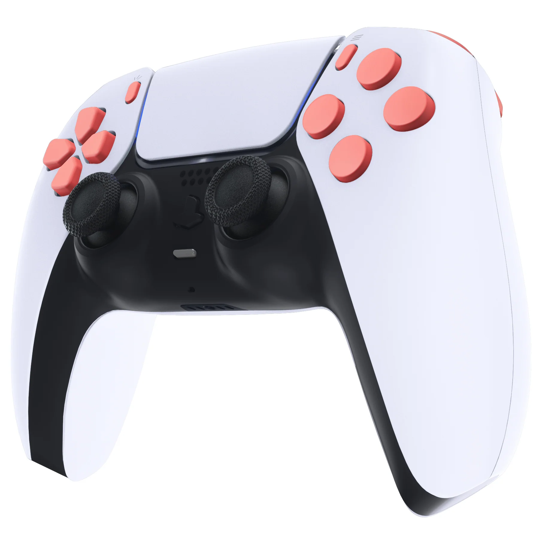eXtremeRate Replacement Full Set Buttons Compatible with PS5 Controller BDM-010/020 - Coral - Image 4