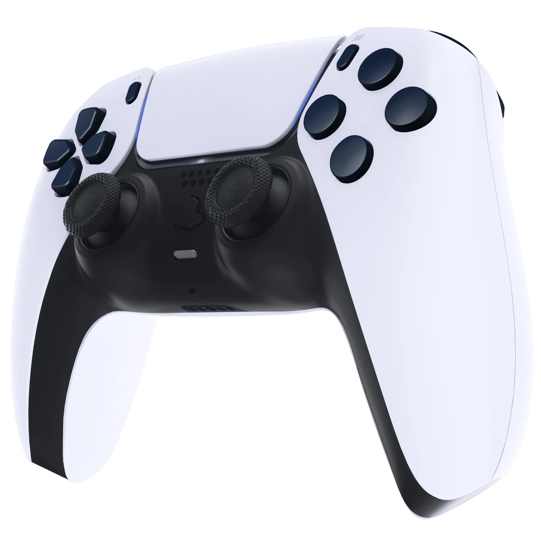 eXtremeRate Replacement Full Set Buttons Compatible with PS5 Controller BDM-010/020 - Midnight Blue - Image 4