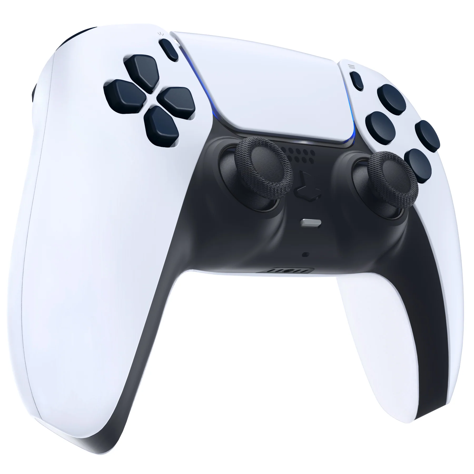 eXtremeRate Replacement Full Set Buttons Compatible with PS5 Controller BDM-010/020 - Midnight Blue - Image 5