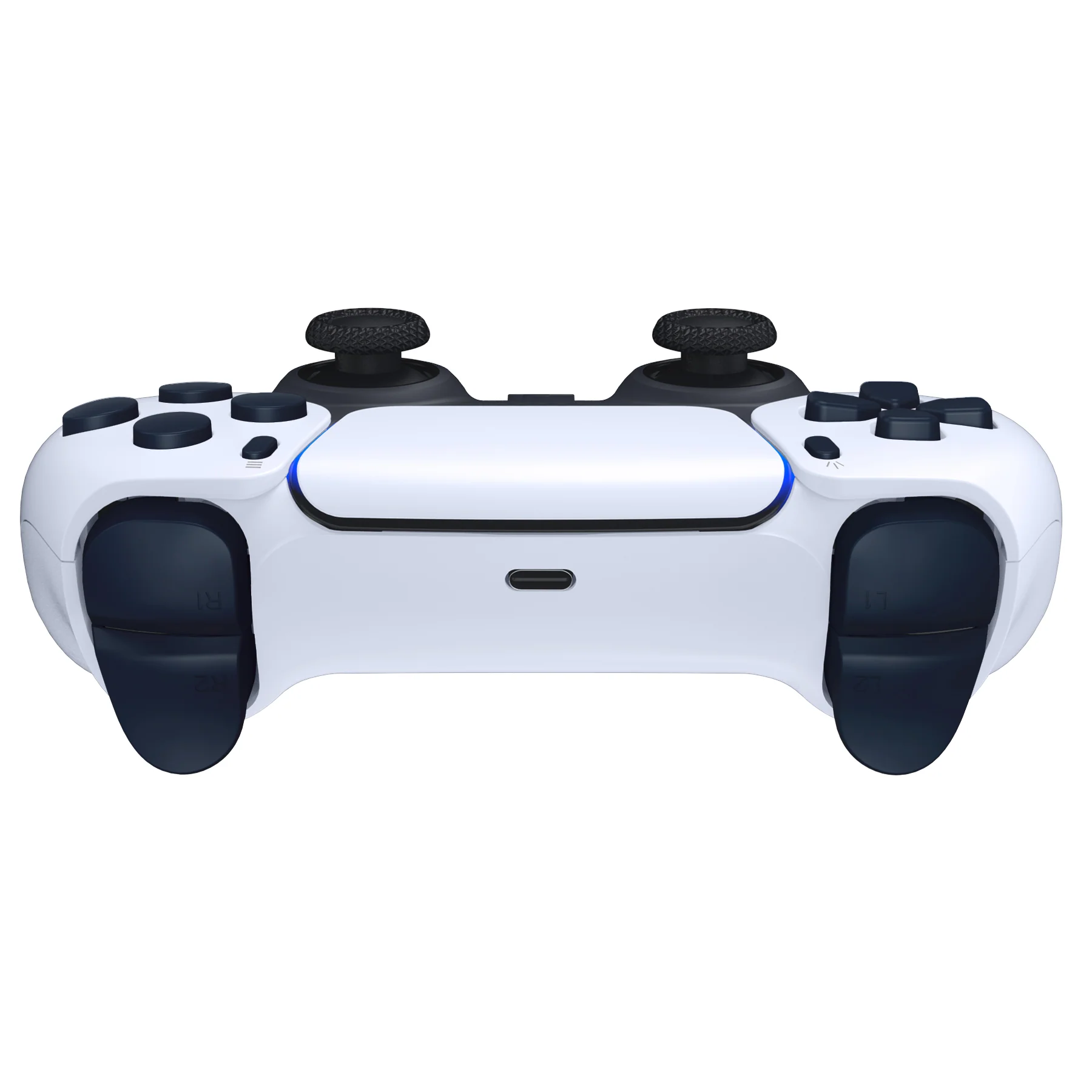 eXtremeRate Replacement Full Set Buttons Compatible with PS5 Controller BDM-010/020 - Midnight Blue - Image 7