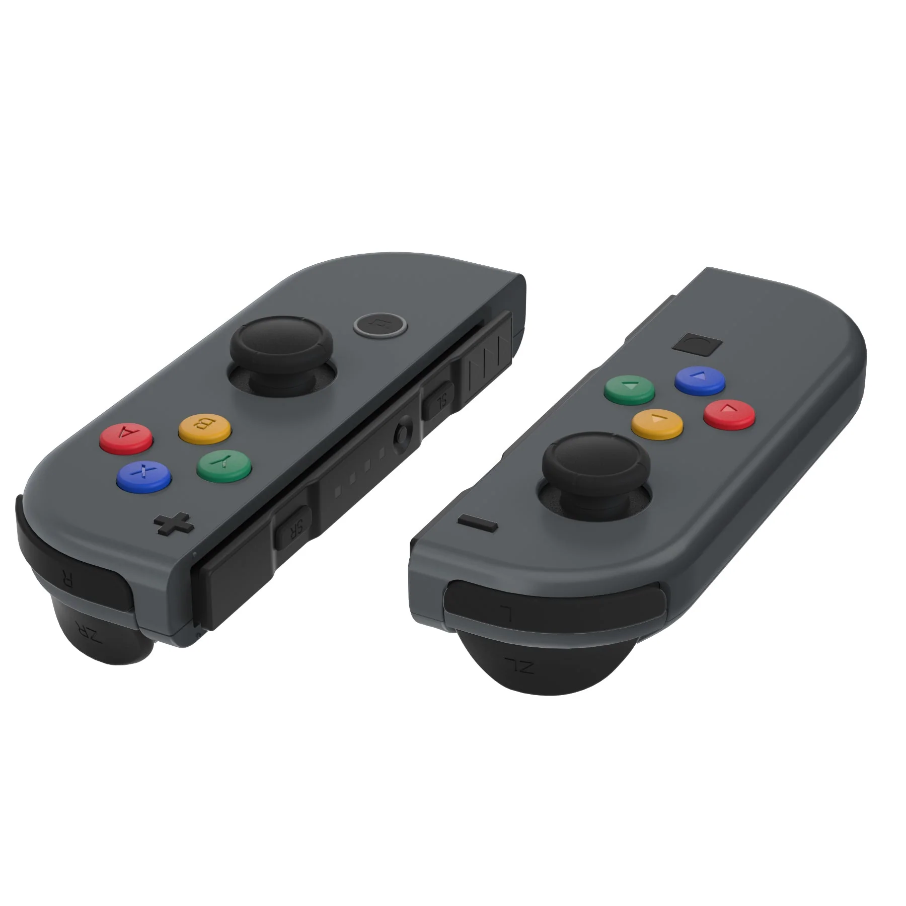 eXtremeRate Replacement Colorful ABXY Buttons Directions Keys for Joycon of NS Switch - Image 3