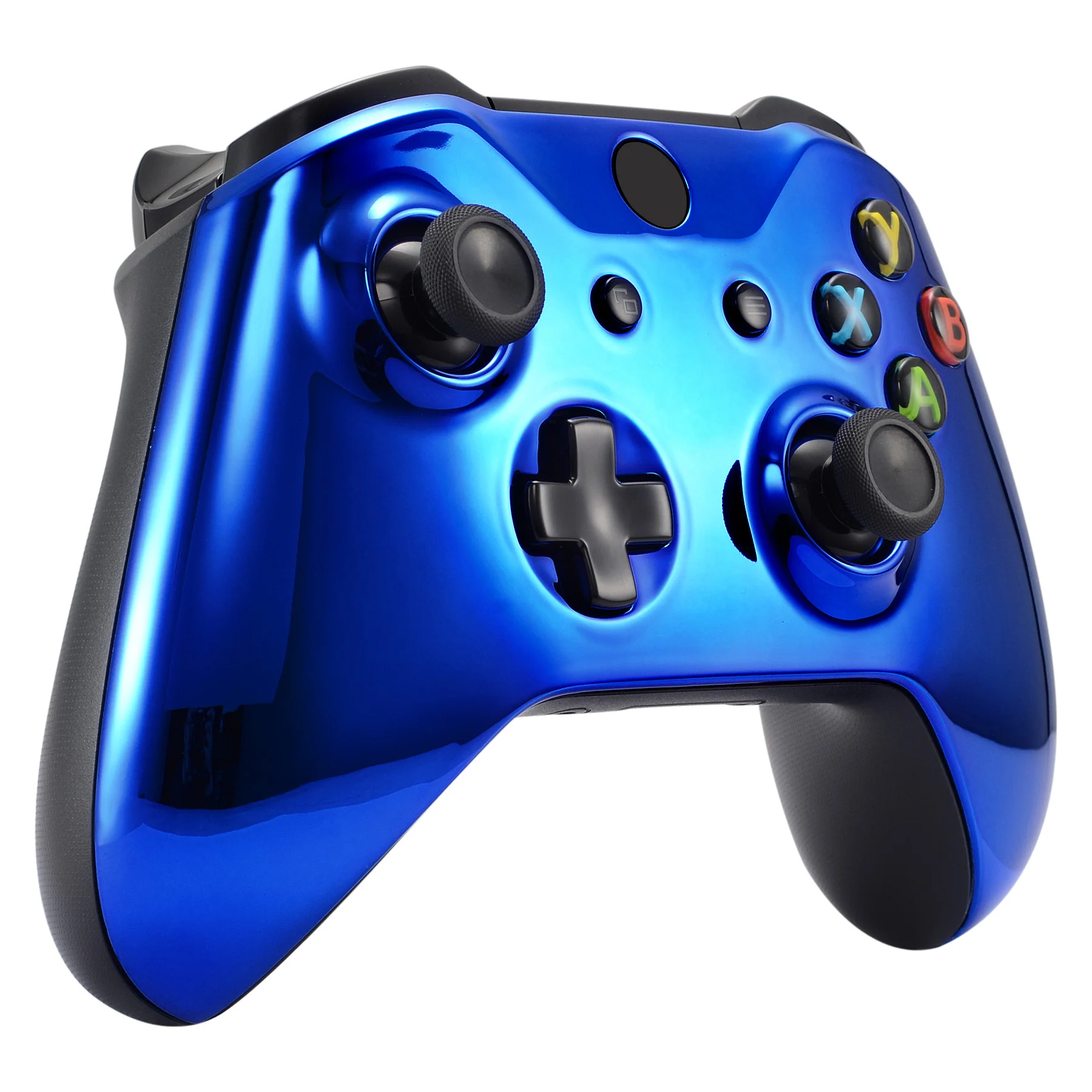 eXtremeRate Replacement Front Housing Shell for Xbox One X & S Controller (Model 1708) - Chrome blue - Image 5